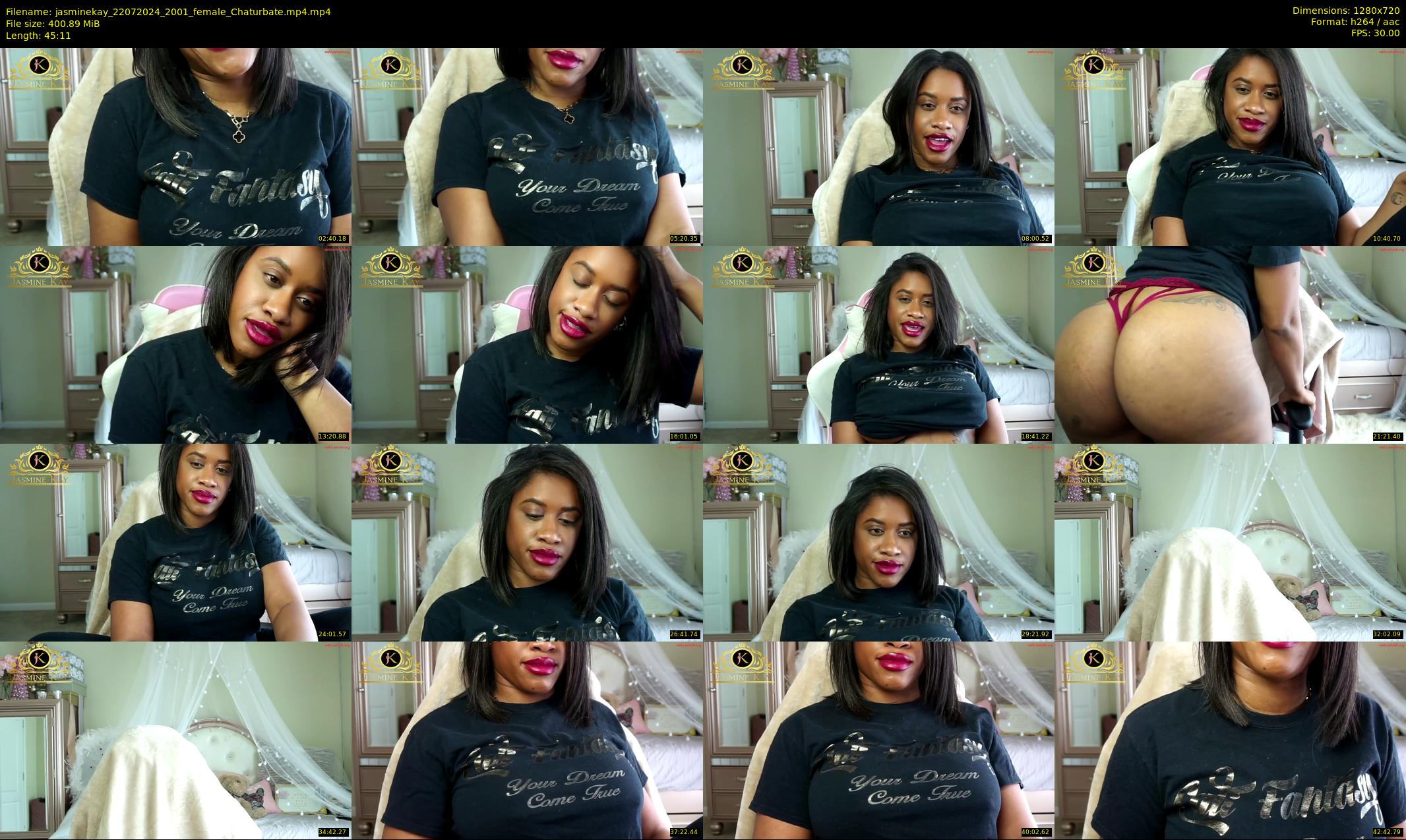 jasminekay — 46 minute Chaturbate female cam show recording, 720p, Jul 22, 2024