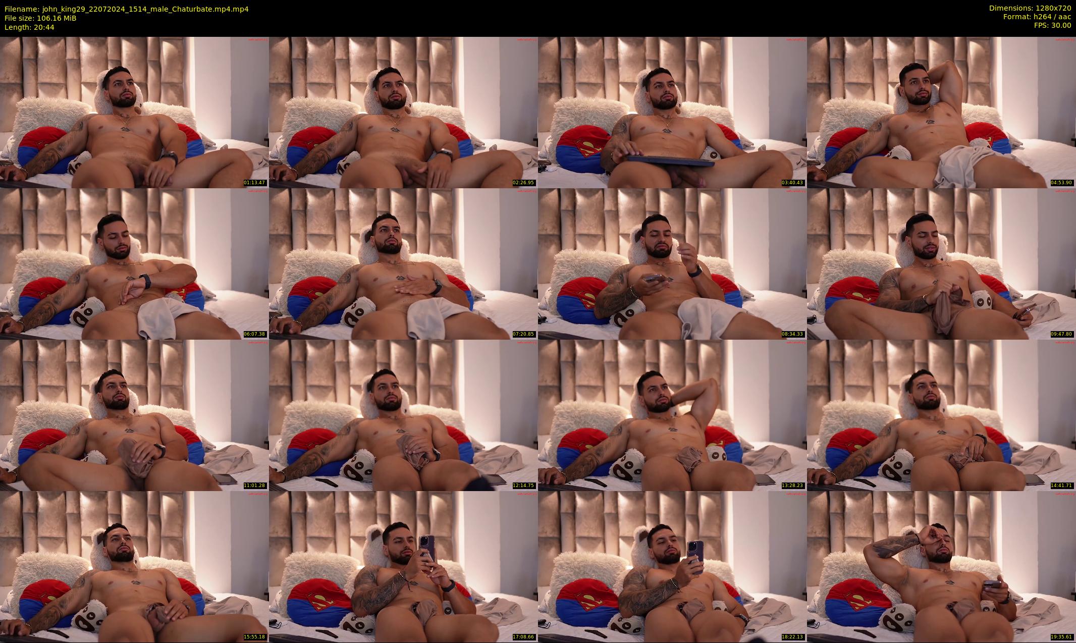 john_king29 — 21 minute Chaturbate male cam show recording, 720p, Jul 22, 2024