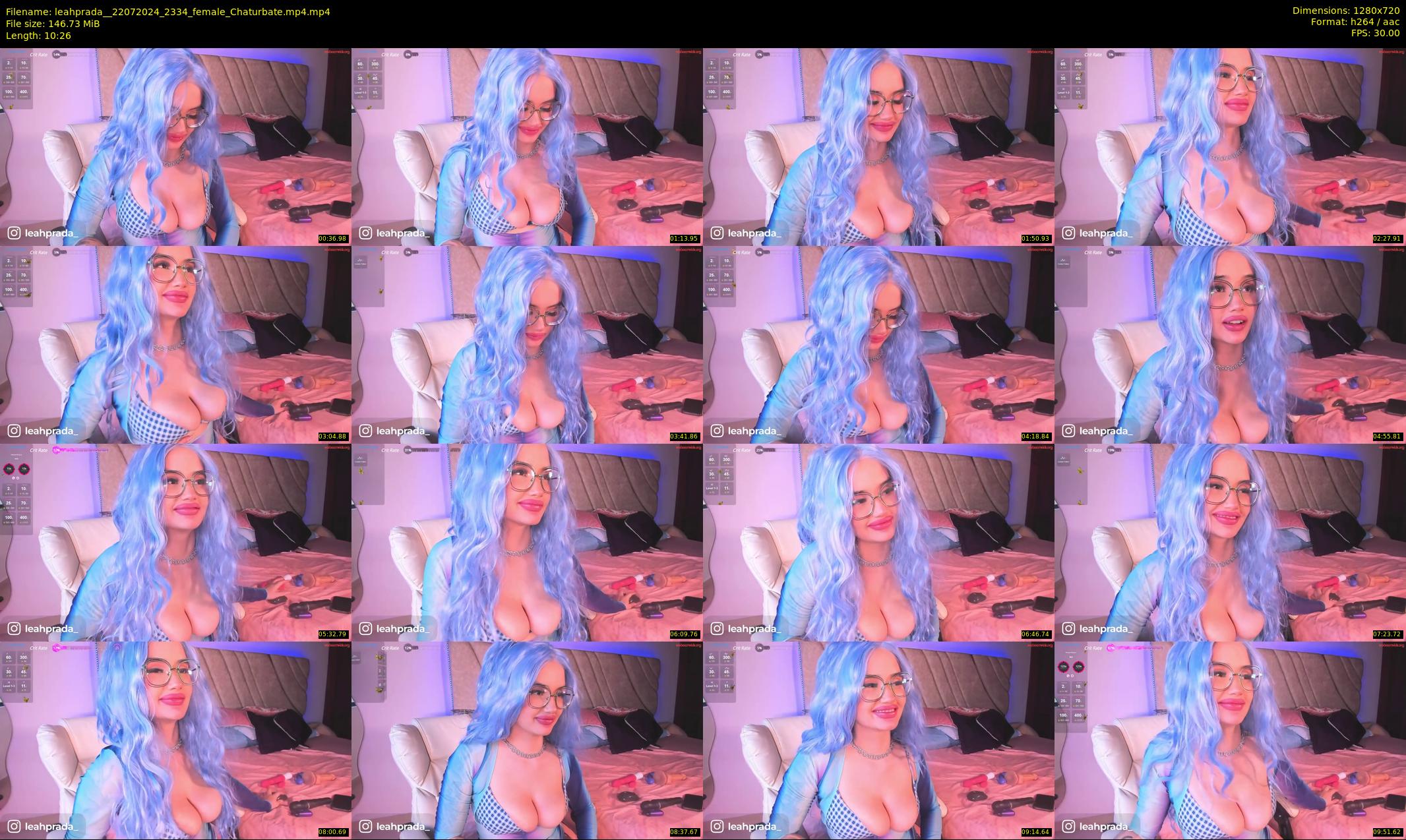 leahprada_ — 11 minute Chaturbate female cam show recording, 720p, Jul 22, 2024