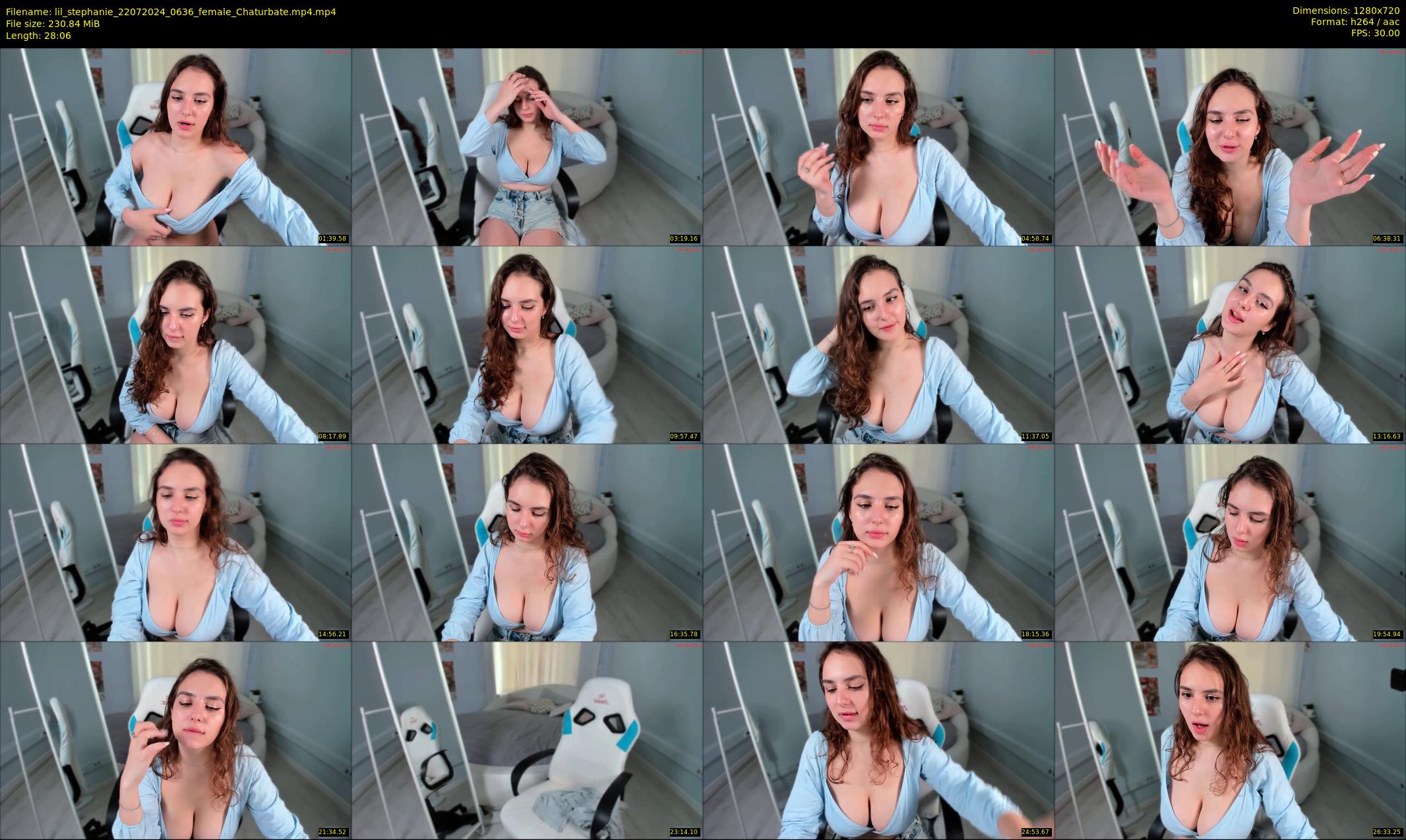 lil_stephanie — 29 minute Chaturbate female cam show recording, 720p, Jul 22, 2024