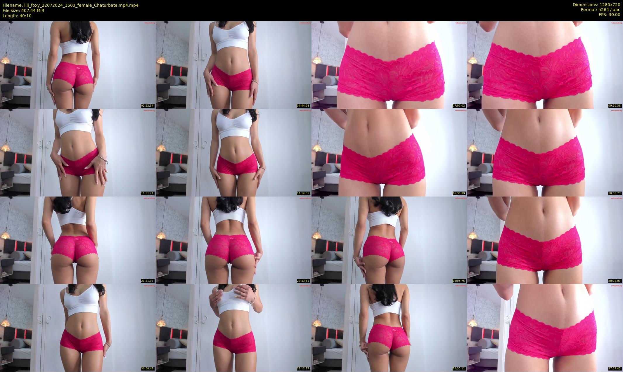 lili_foxy — 41 minute Chaturbate female cam show recording, 720p, Jul 22, 2024