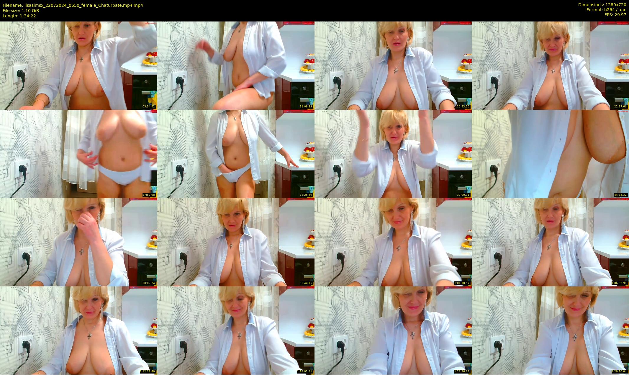 lisasimsx — 95 minute Chaturbate female cam show recording, 720p, Jul 22, 2024