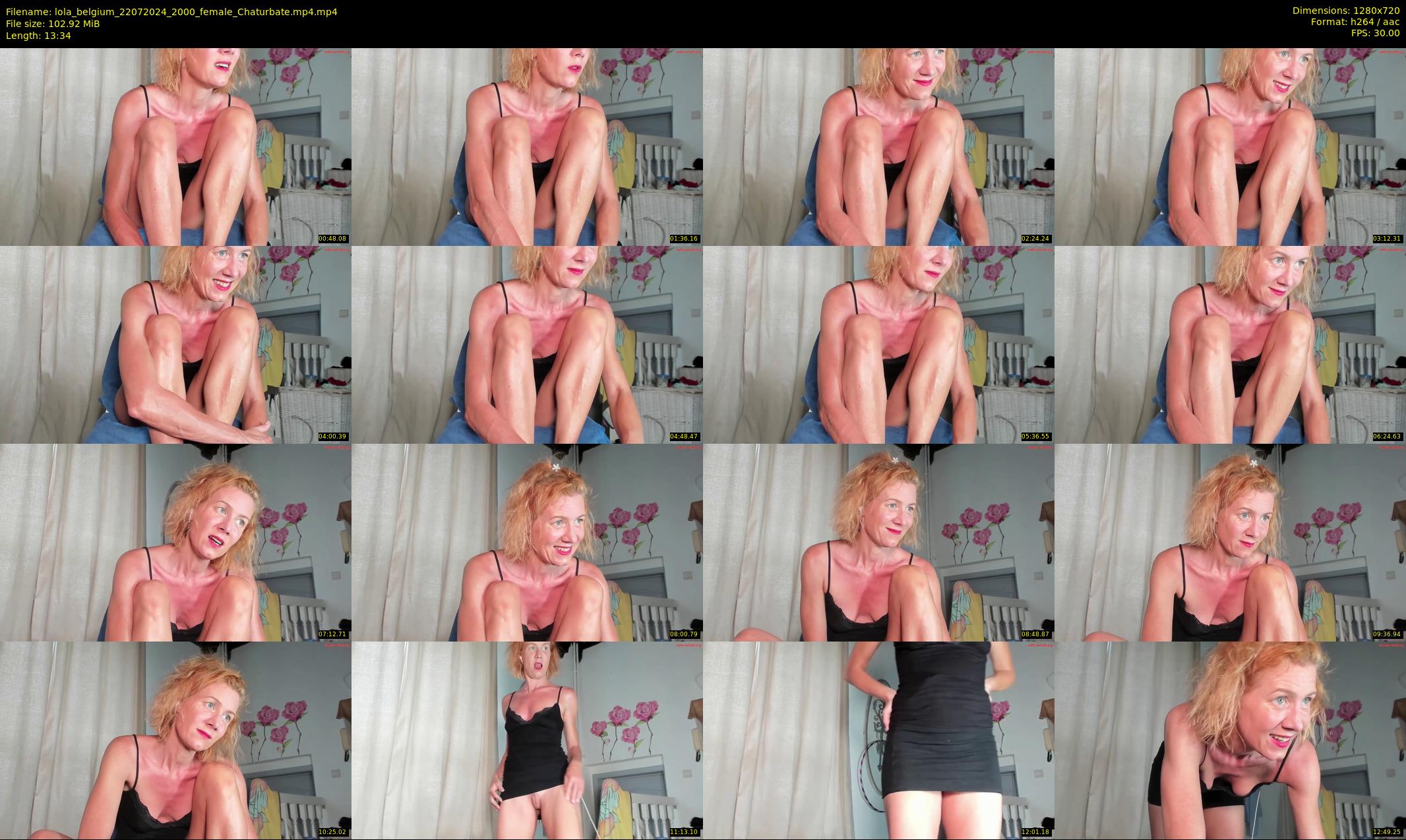 lola_belgium — 14 minute Chaturbate female cam show recording, 720p, Jul 22, 2024