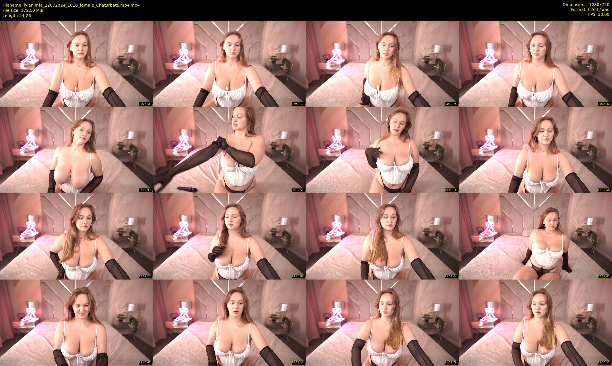 lylanimfa — 25 minute Chaturbate female cam show recording, 720p, Jul 22, 2024