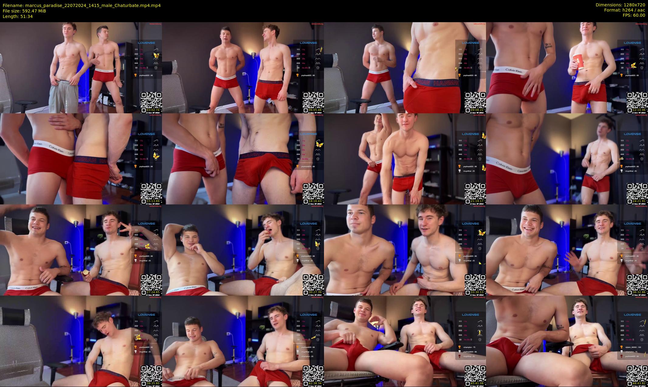 marcus_paradise — 52 minute Chaturbate male cam show recording, 720p, Jul 22, 2024