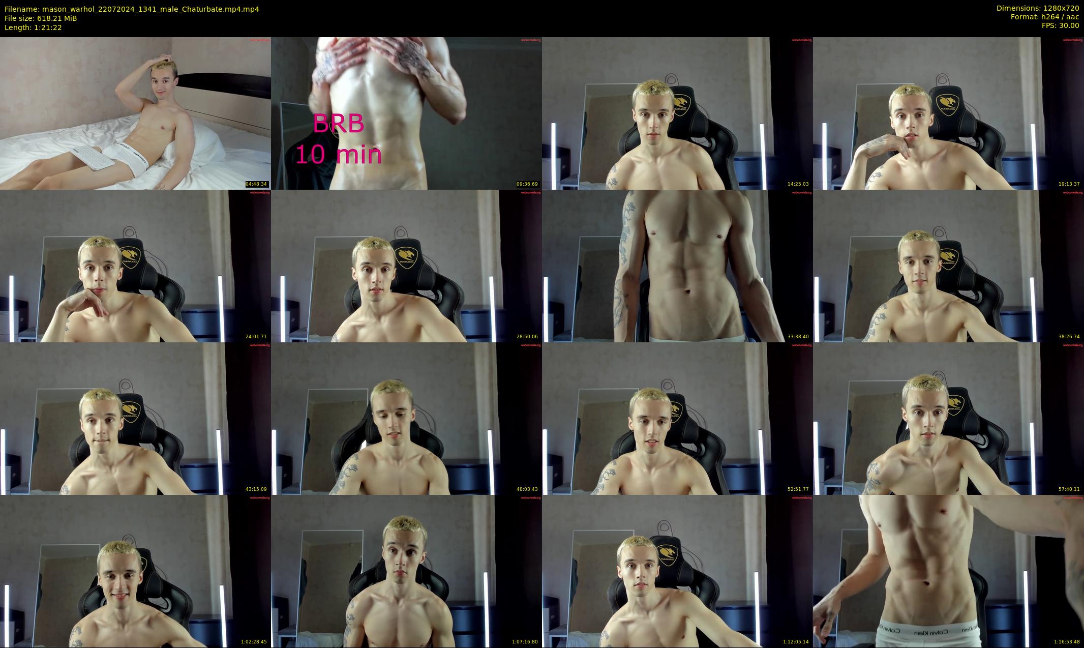 mason_warhol — 82 minute Chaturbate male cam show recording, 720p, Jul 22, 2024