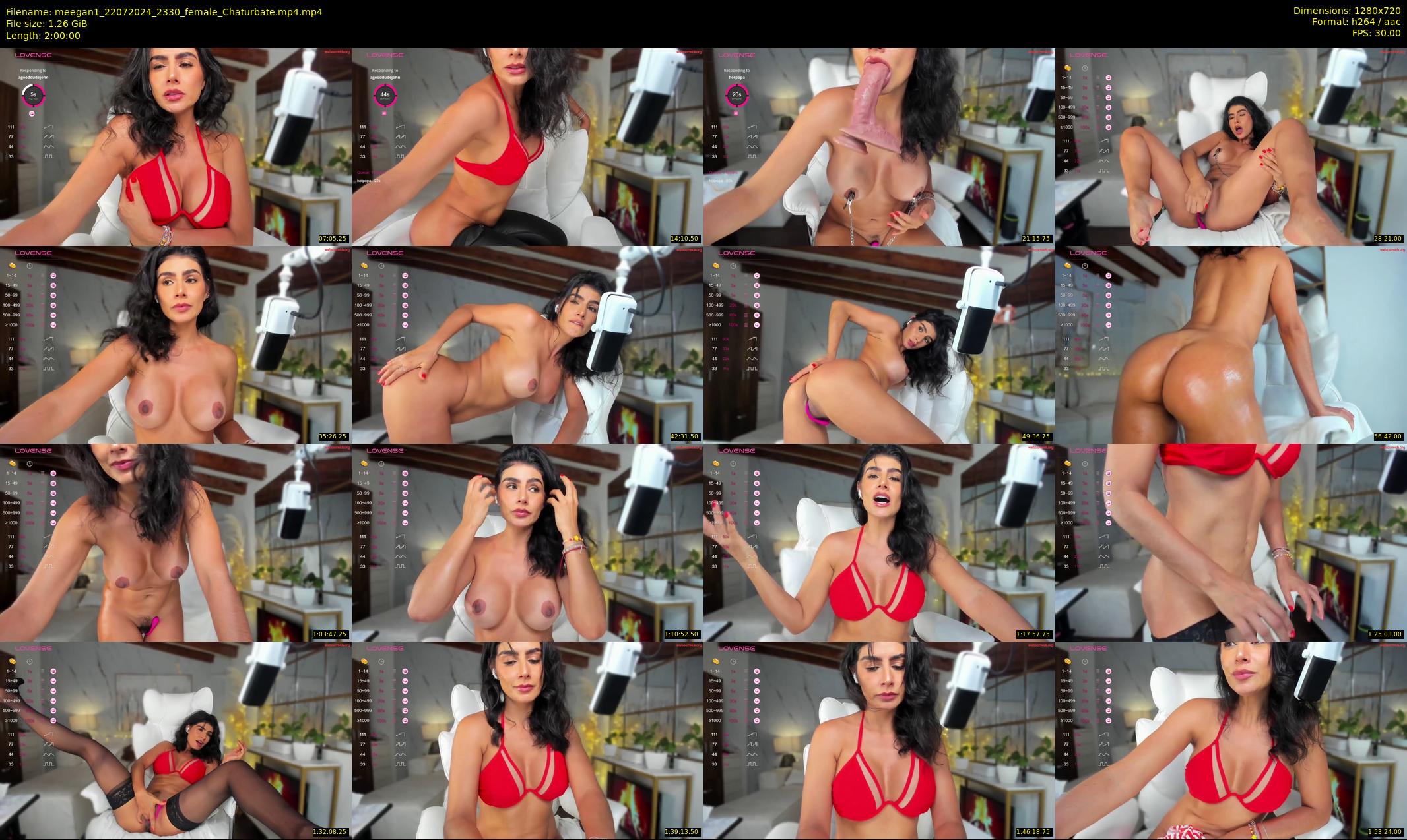 meegan1 — 120 minute Chaturbate female cam show recording, 720p, Jul 22, 2024
