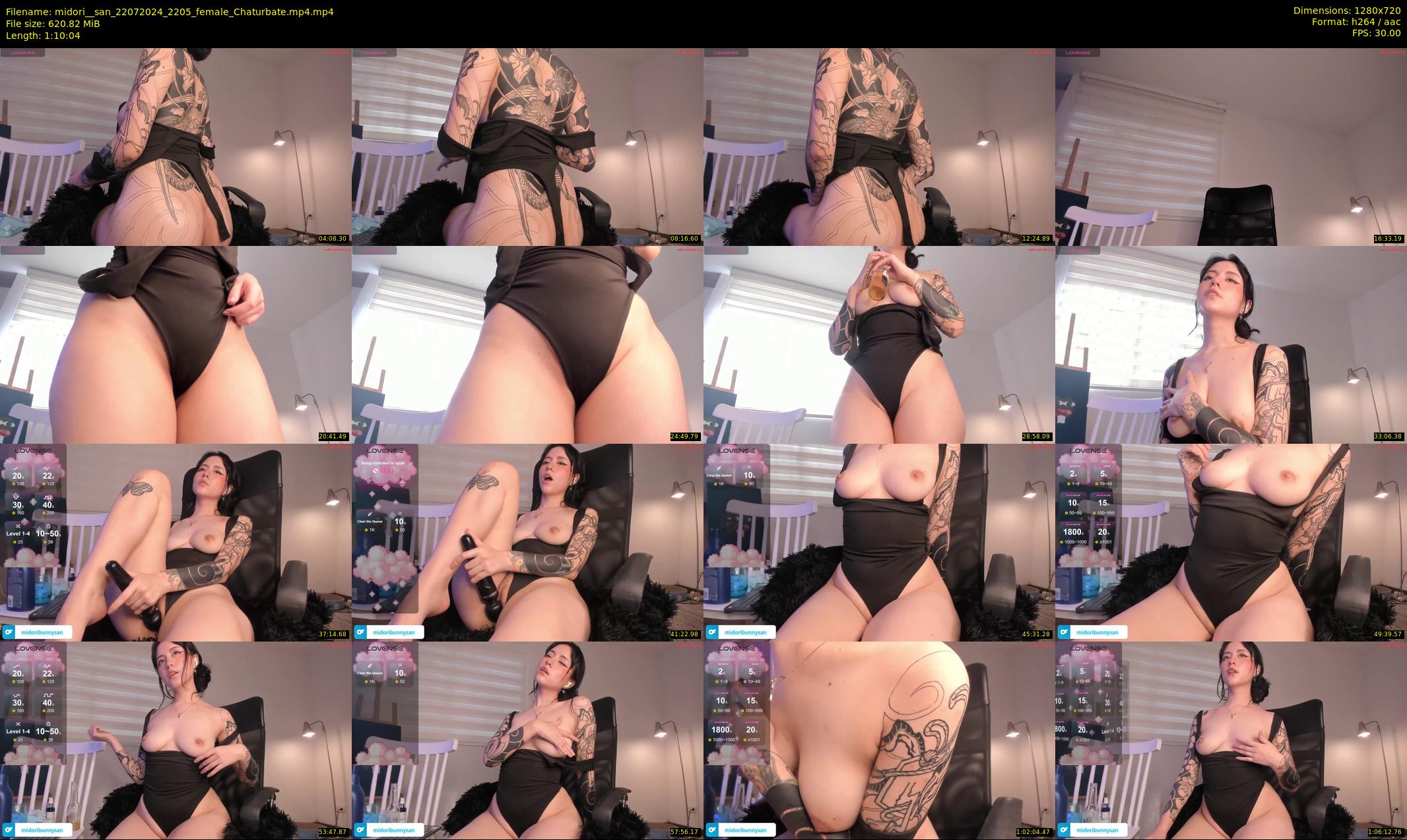 midori__san — 71 minute Chaturbate female cam show recording, 720p, Jul 22, 2024