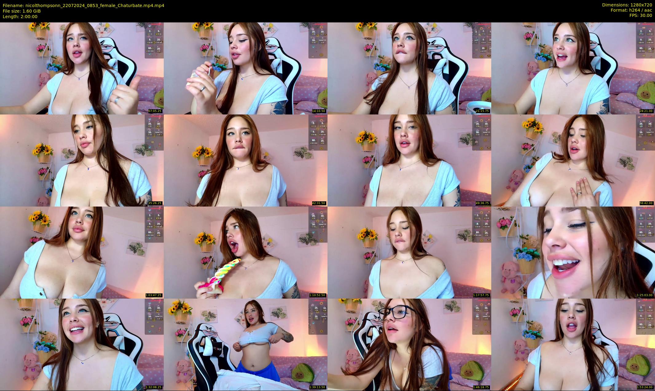 nicolthompsonn — 120 minute Chaturbate female cam show recording, 720p, Jul 22, 2024