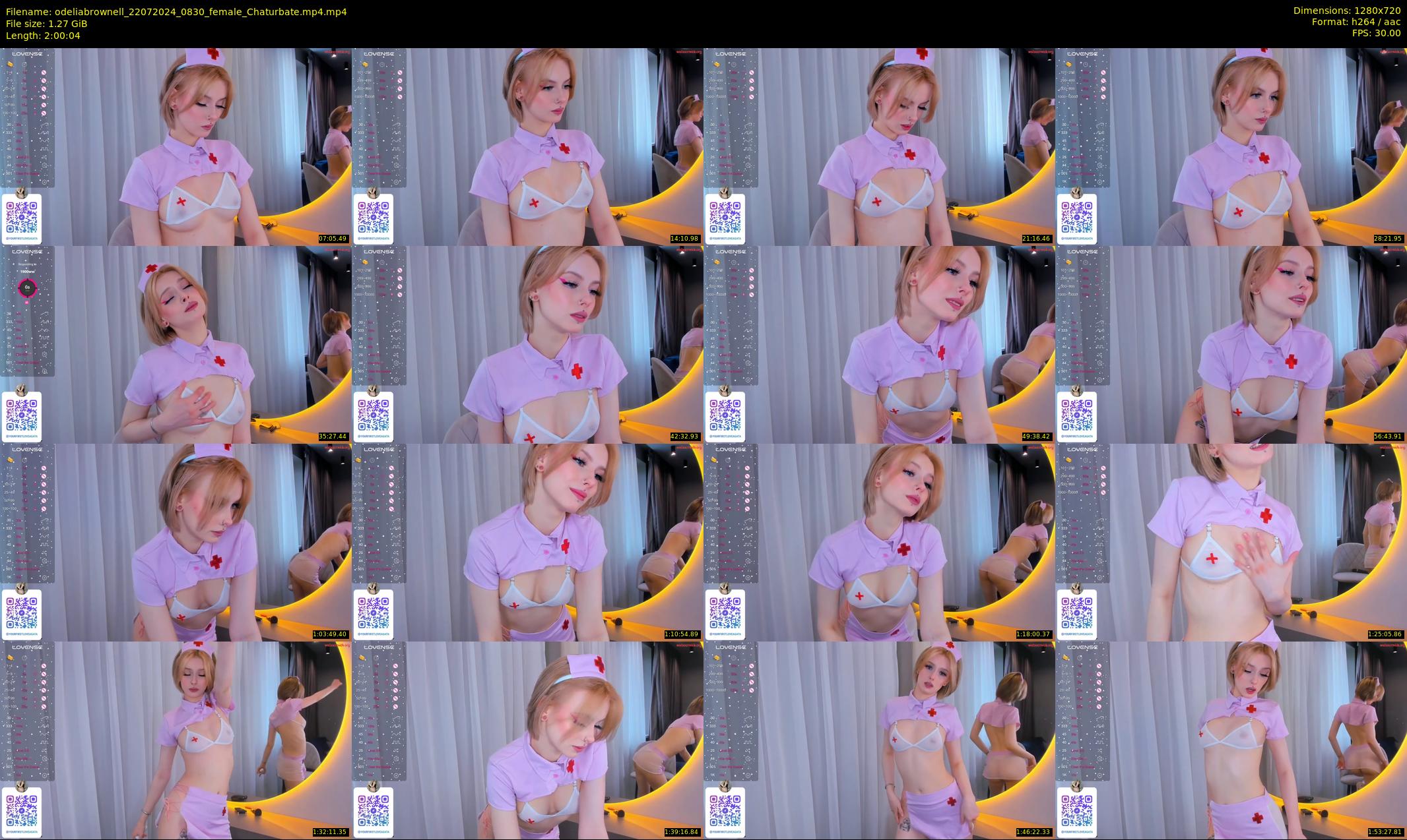 odeliabrownell — 121 minute Chaturbate female cam show recording, 720p, Jul 22, 2024
