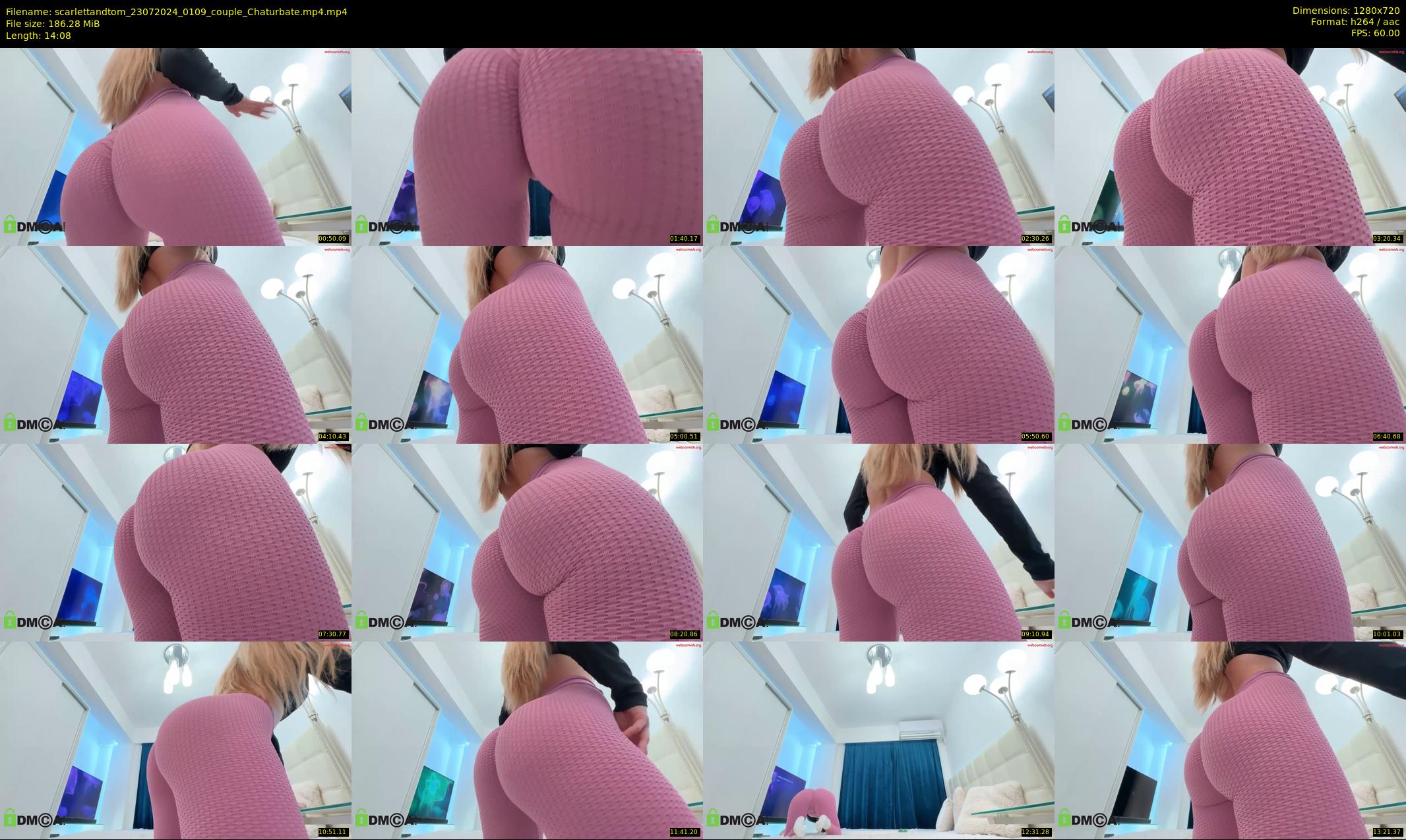 scarlettandtom — 15 minute Chaturbate couple cam show recording, 720p, Jul 23, 2024