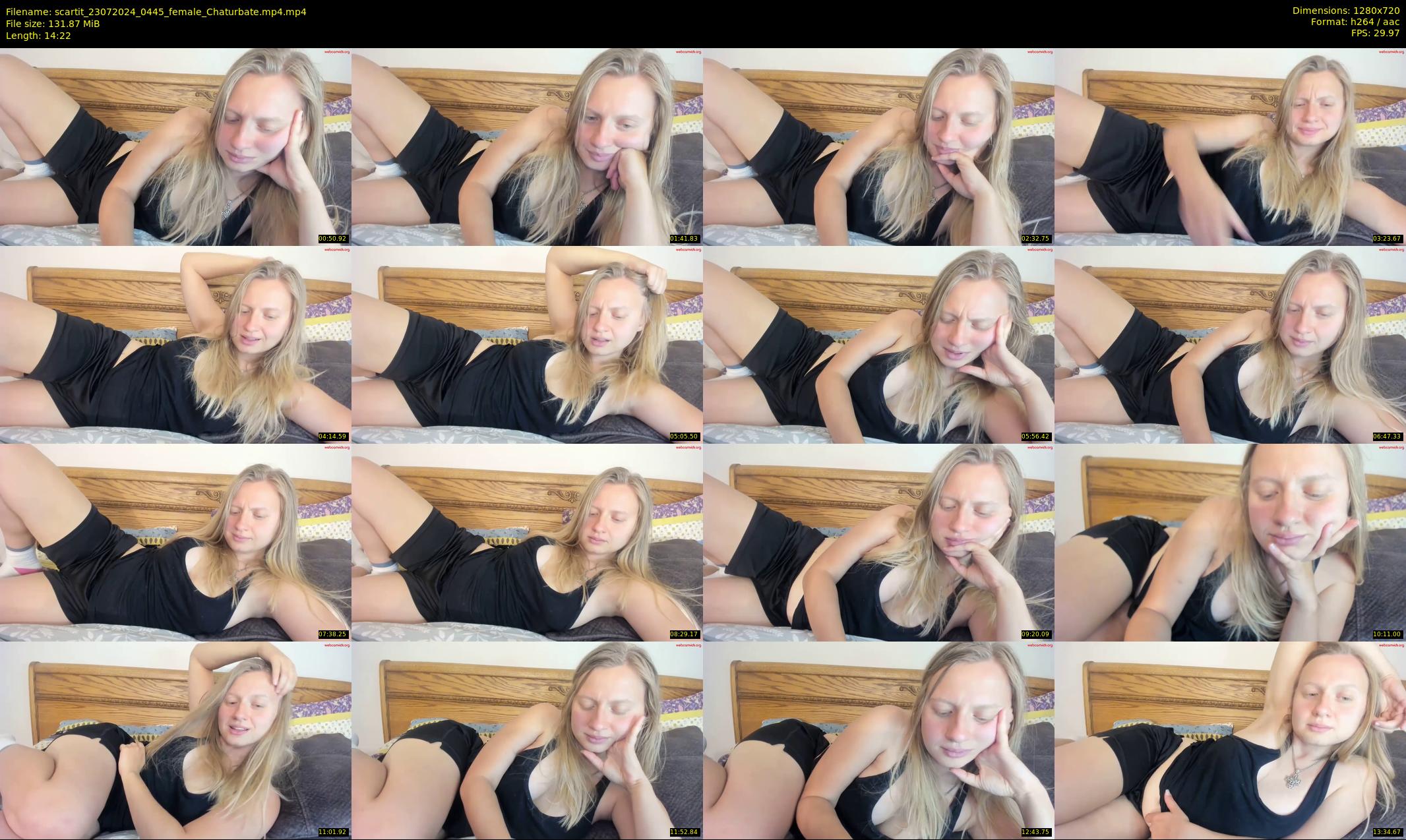 scartit — 15 minute Chaturbate female cam show recording, 720p, Jul 23, 2024