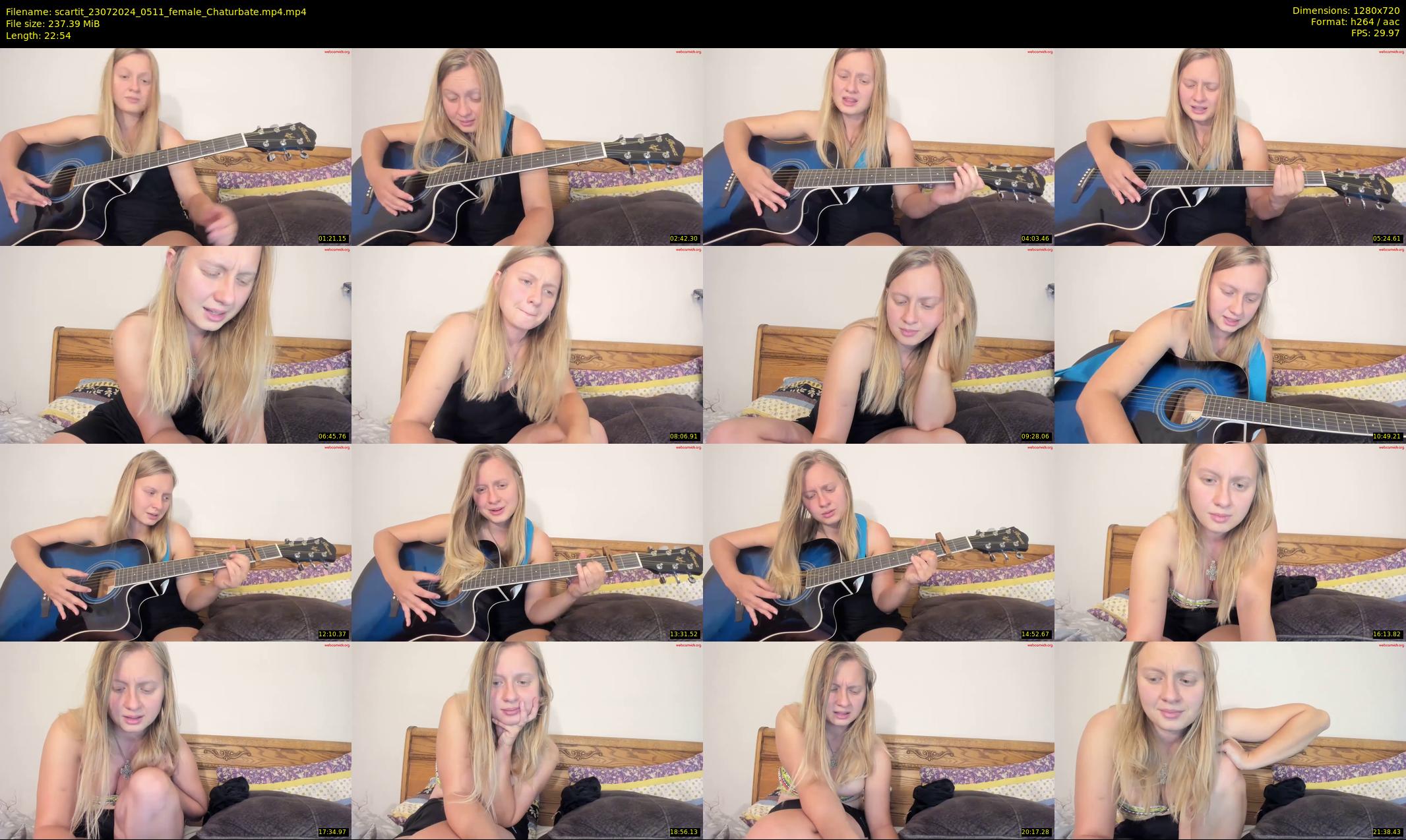 scartit — 23 minute Chaturbate female cam show recording, 720p, Jul 23, 2024