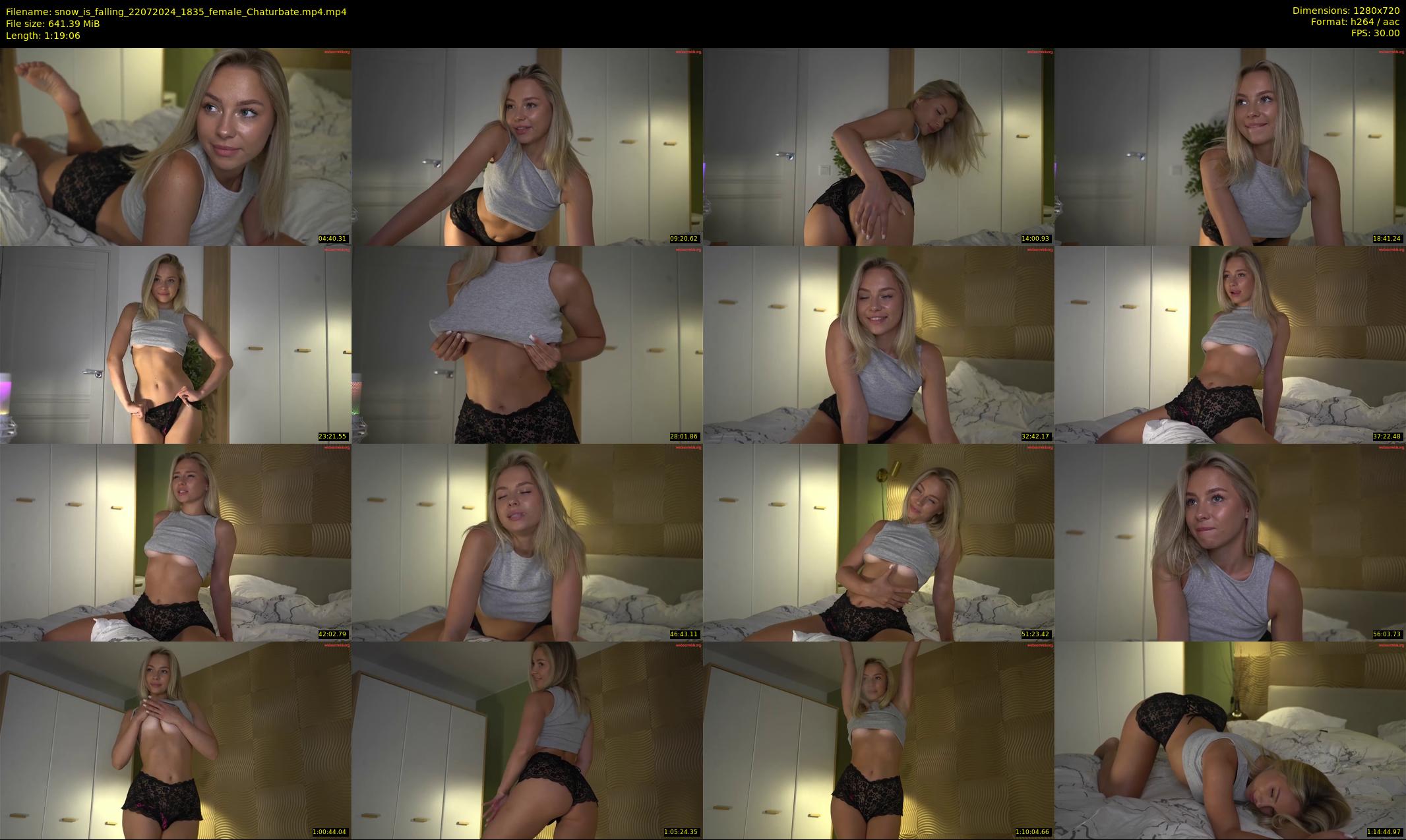 snow_is_falling — 80 minute Chaturbate female cam show recording, 720p, Jul 22, 2024
