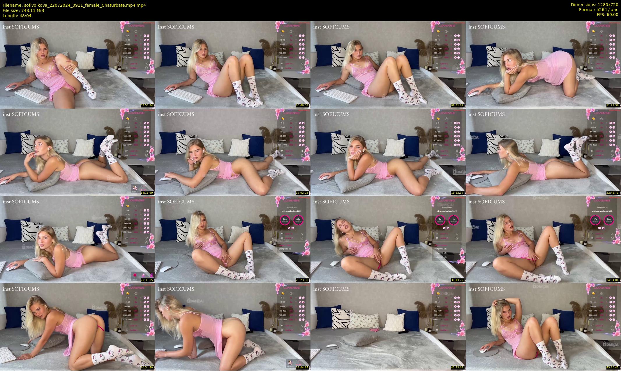 sofivolkova — 49 minute Chaturbate female cam show recording, 720p, Jul 22, 2024