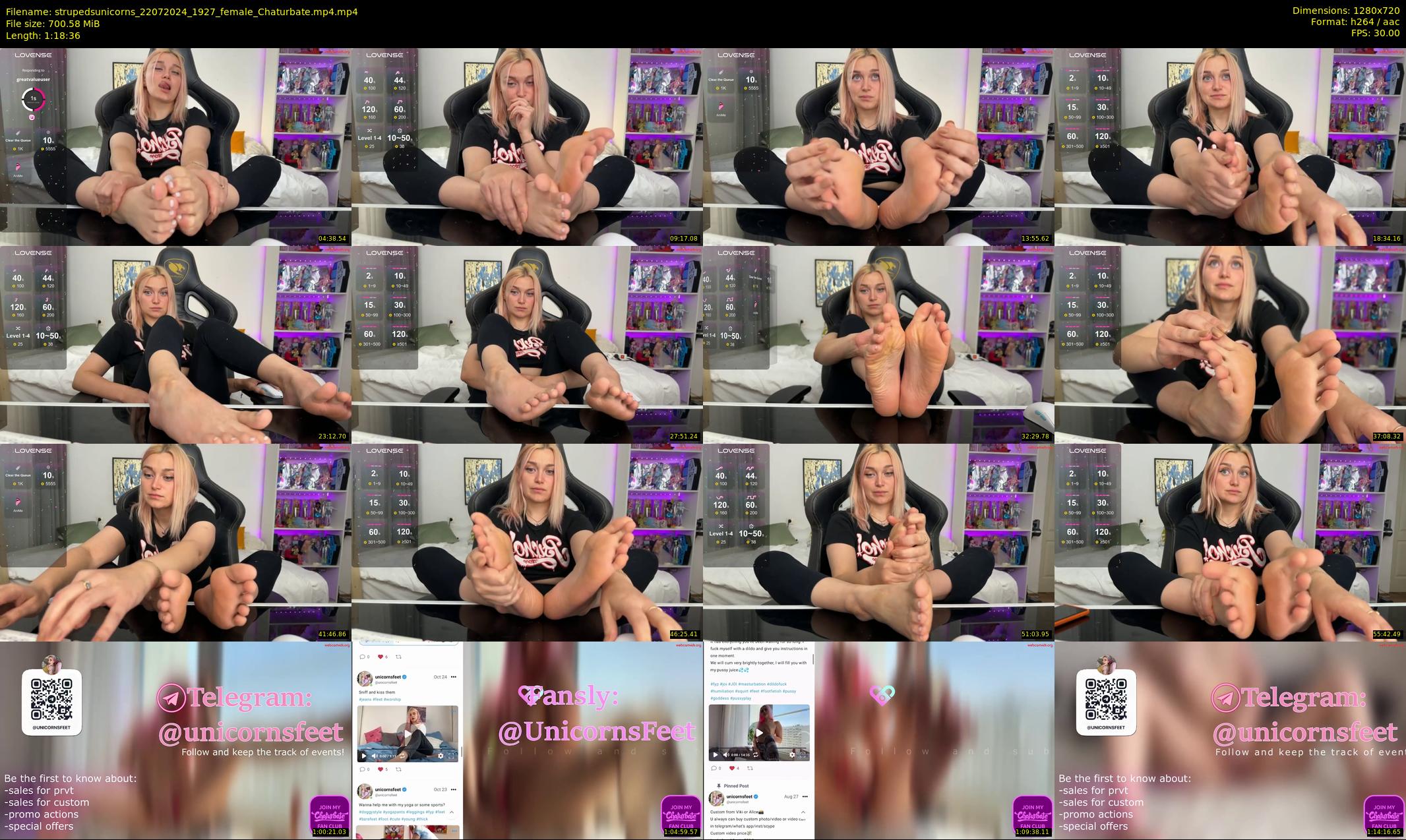 strupedsunicorns — 79 minute Chaturbate couple cam show recording, 720p, Jul 22, 2024