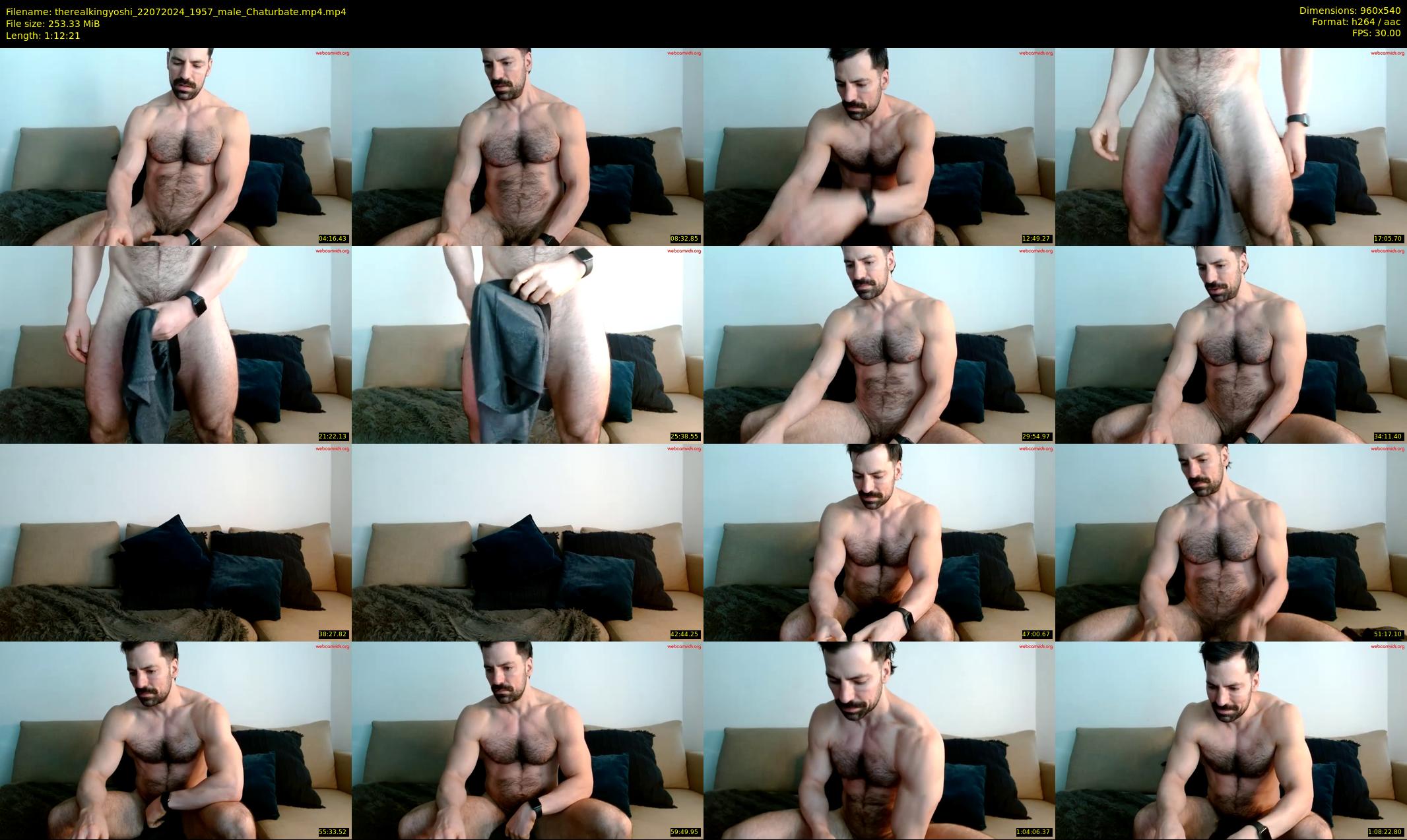 therealkingyoshi — 73 minute Chaturbate male cam show recording, 480p, Jul 22, 2024