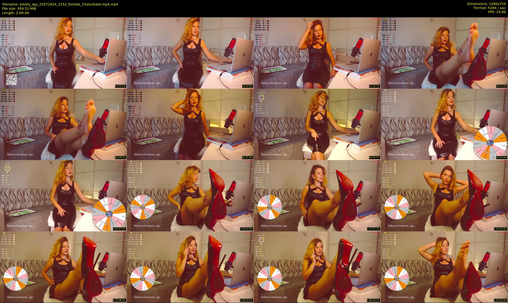 totally_spy — 120 minute Chaturbate female cam show recording, 720p, Jul 22, 2024