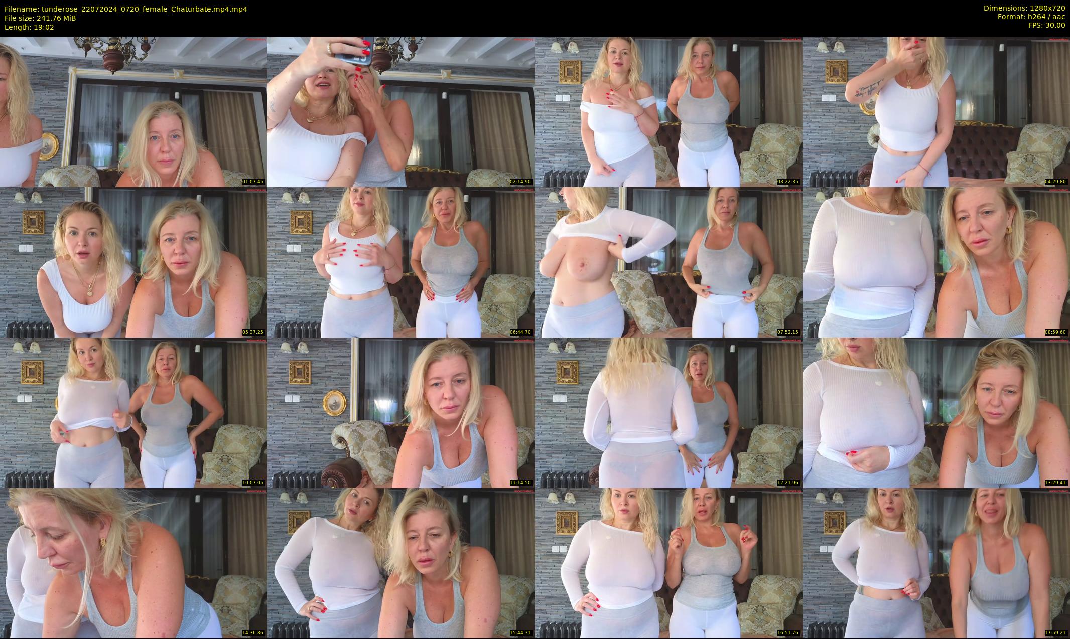 tunderose — 20 minute Chaturbate female cam show recording, 720p, Jul 22, 2024