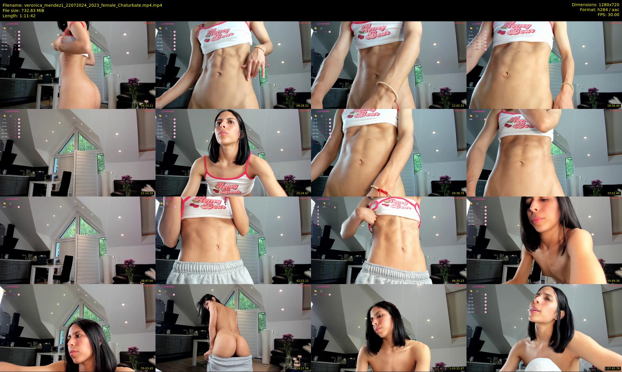 veronica_mendez1 — 72 minute Chaturbate female cam show recording, 720p, Jul 22, 2024