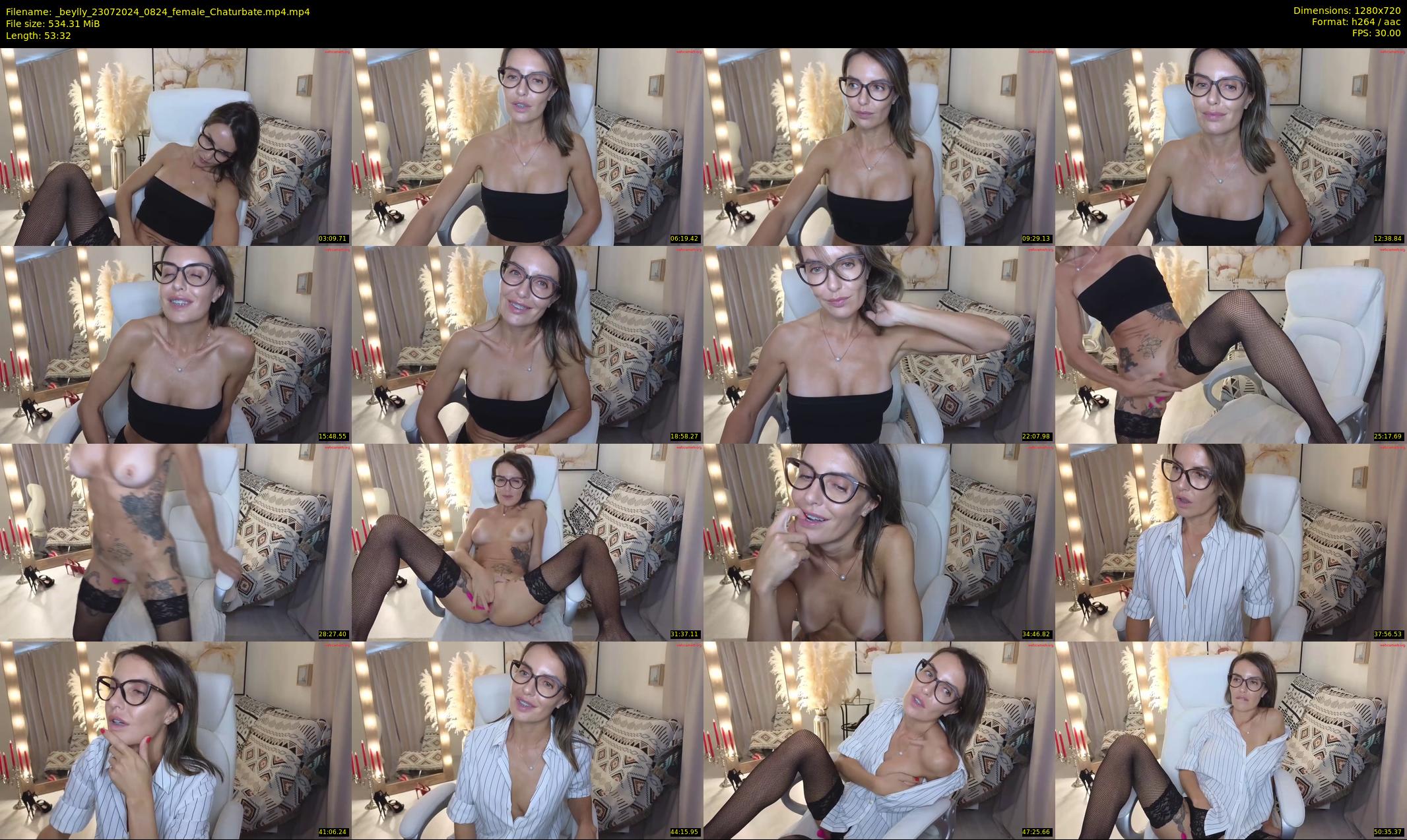 _beylly — 54 minute Chaturbate female cam show recording, 720p, Jul 23, 2024