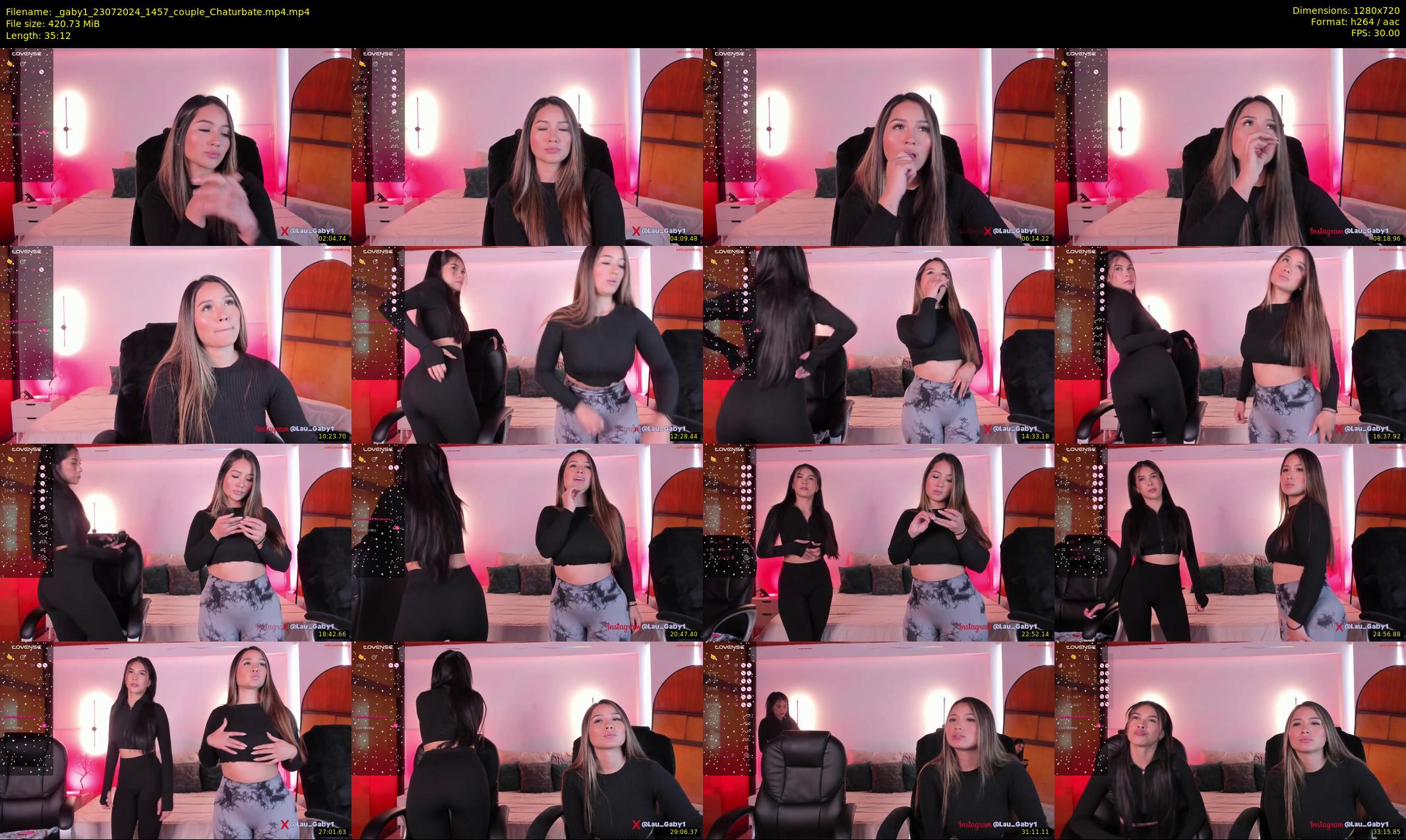 _gaby1 — 36 minute Chaturbate female cam show recording, 720p, Jul 23, 2024