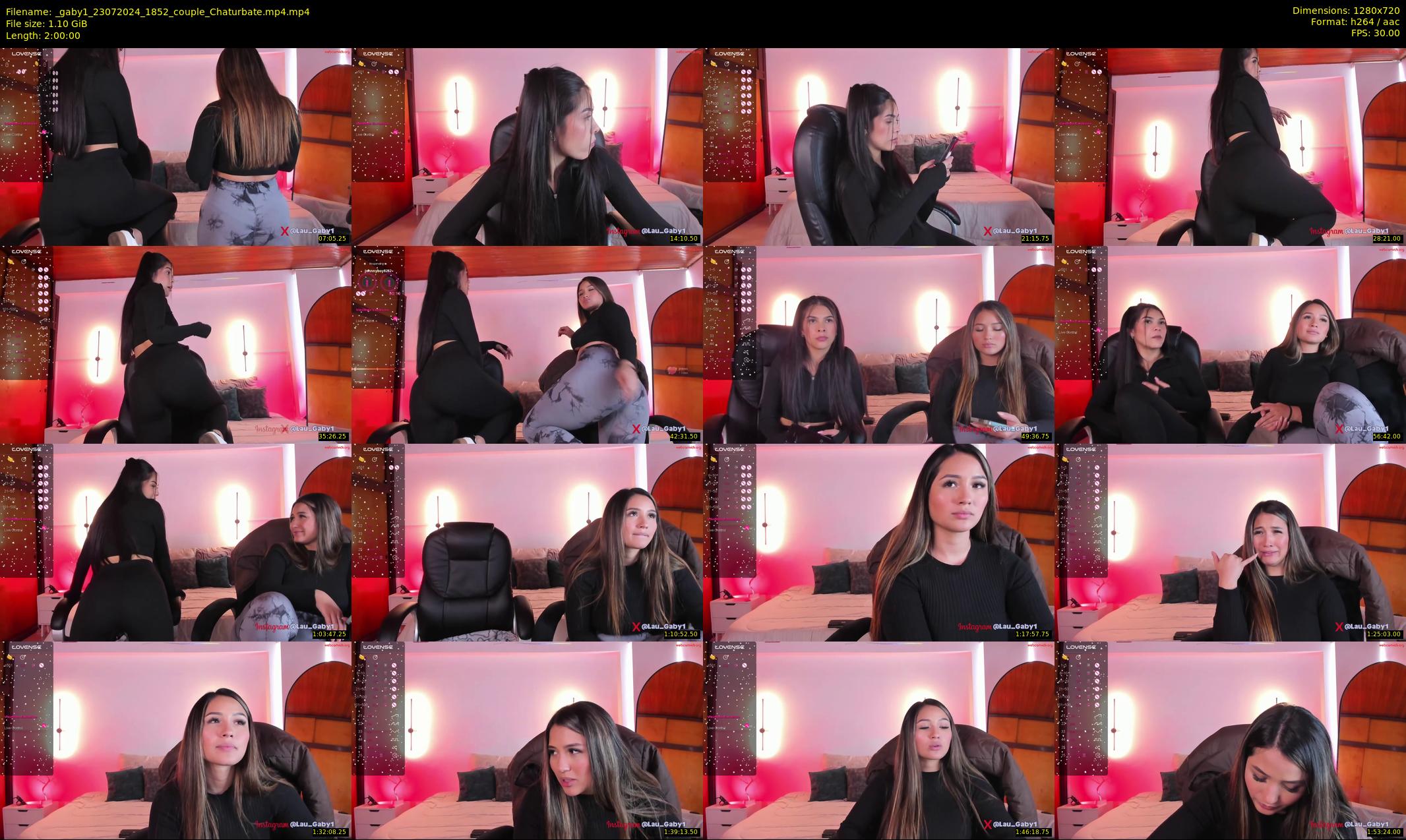 _gaby1 — 120 minute Chaturbate female cam show recording, 720p, Jul 23, 2024