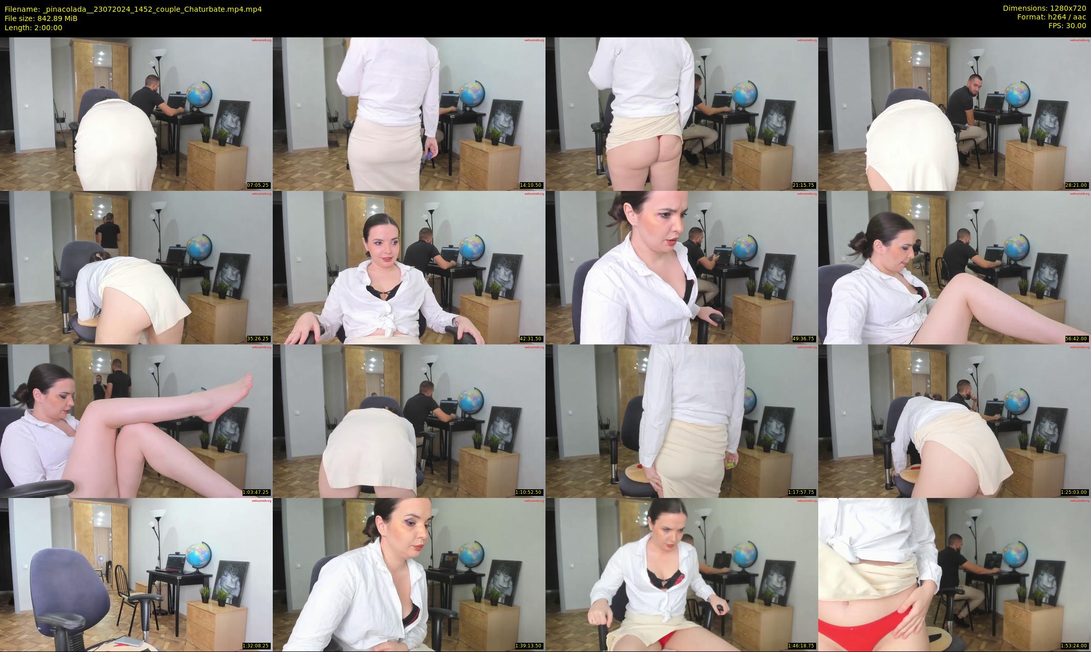 _pinacolada_ — 120 minute Chaturbate couple cam show recording, 720p, Jul 23, 2024
