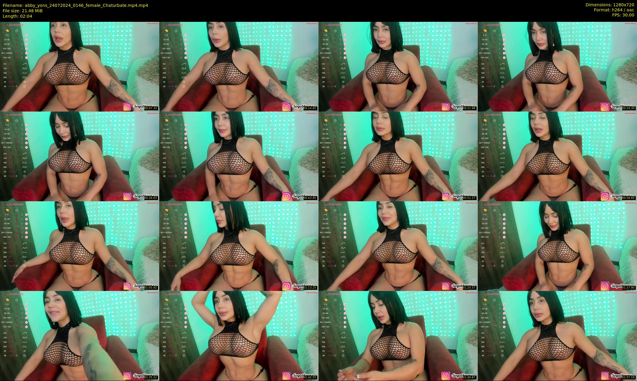 abby_yons — 3 minute Chaturbate female cam show recording, 720p, Jul 24, 2024