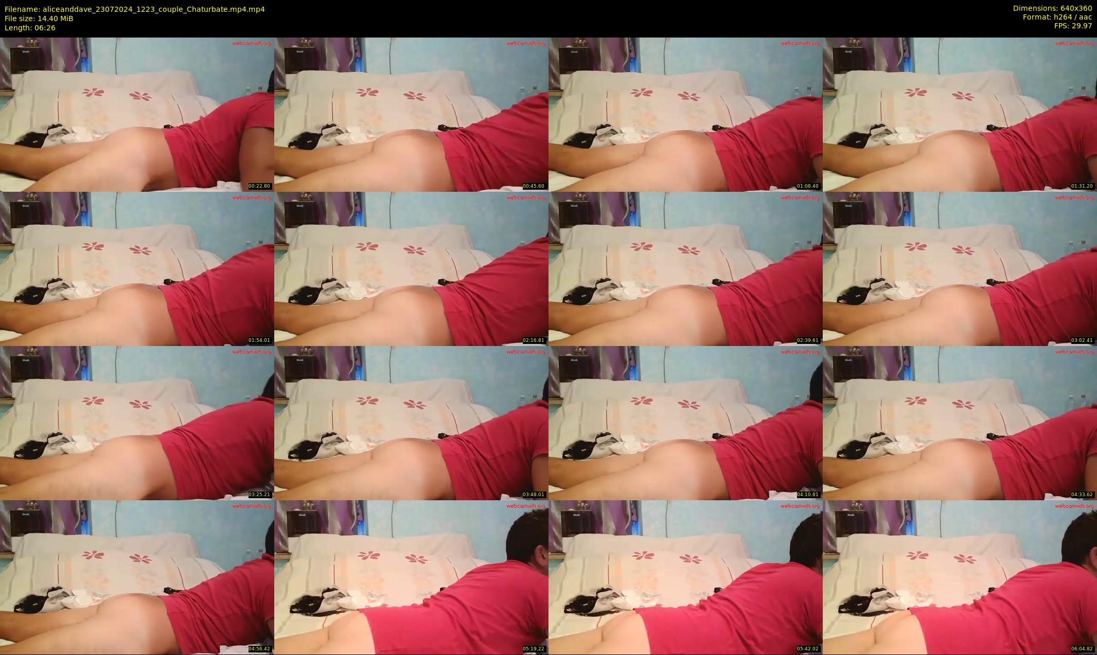 aliceanddave — 7 minute Chaturbate couple cam show recording, 360p, Jul 23, 2024