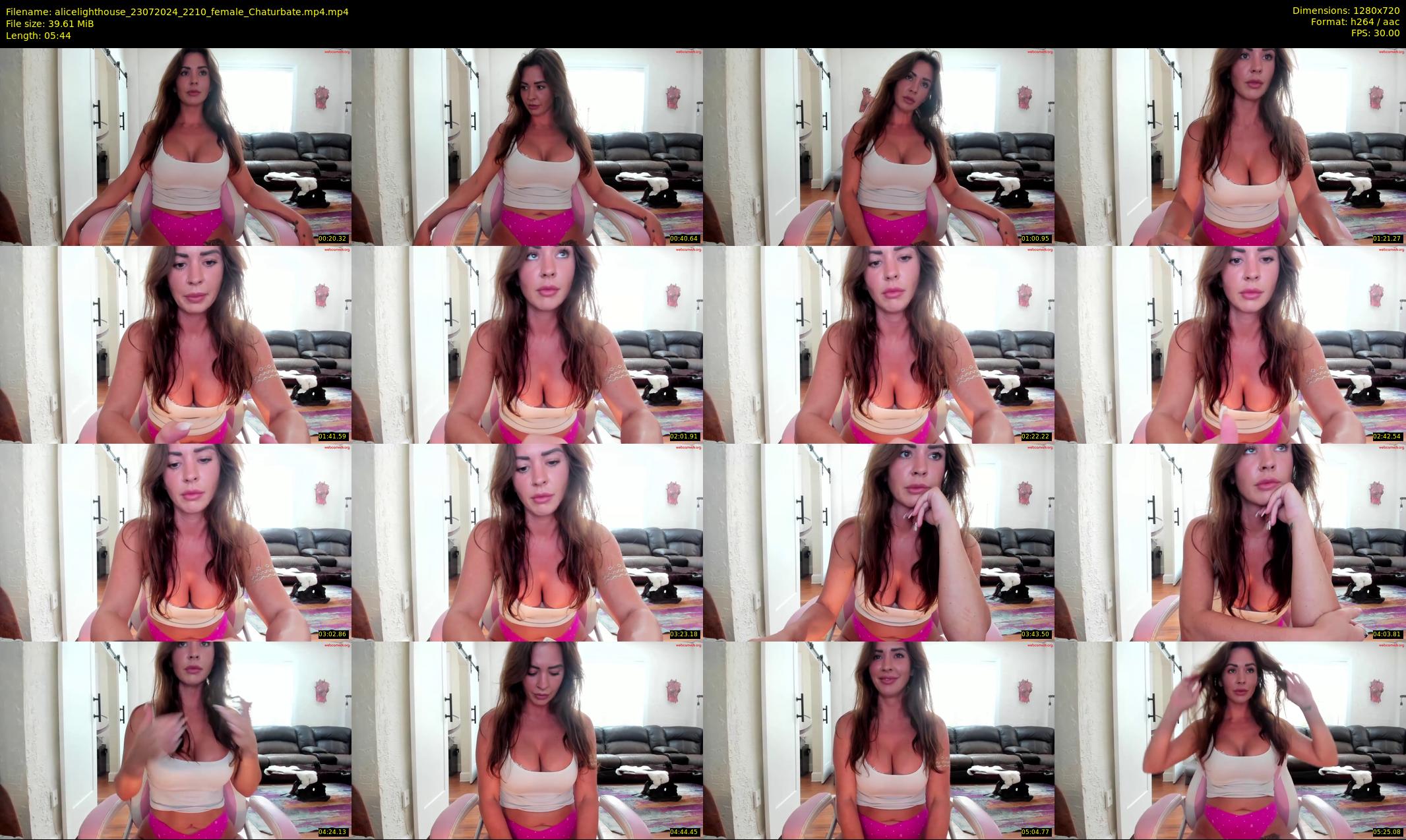alicelighthouse — 6 minute Chaturbate female cam show recording, 720p, Jul 23, 2024