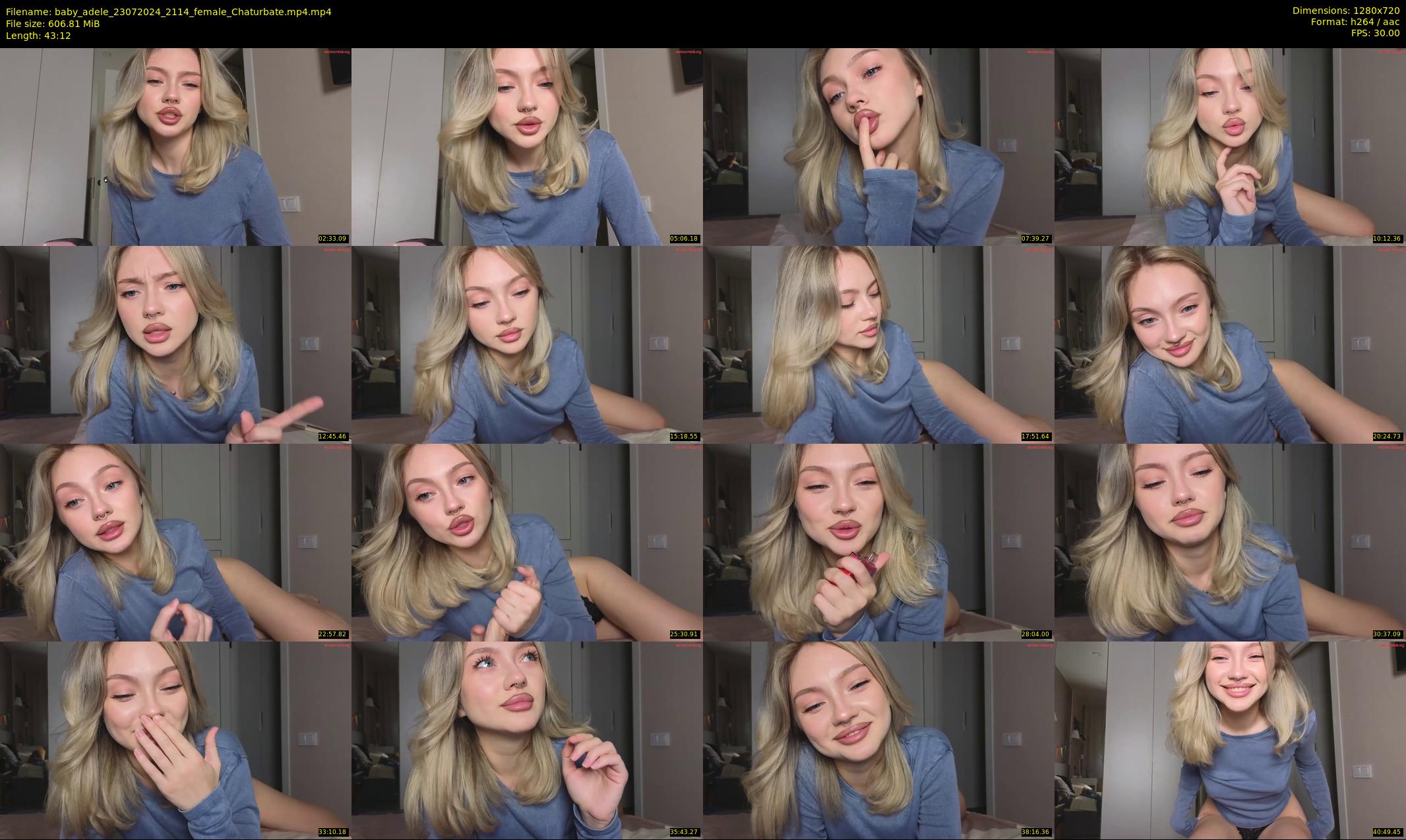 baby_adele — 44 minute Chaturbate female cam show recording, 720p, Jul 23, 2024