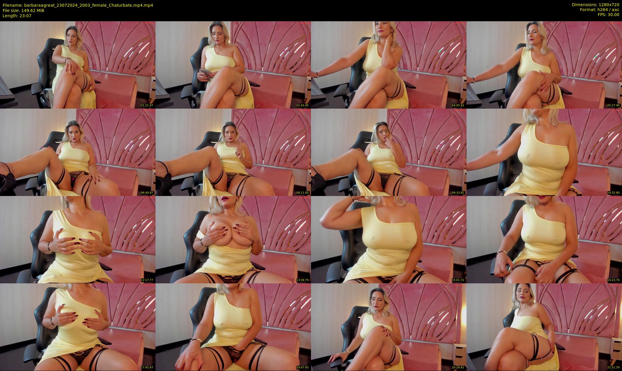 barbaraagreat — 24 minute Chaturbate female cam show recording, 720p, Jul 23, 2024