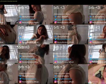 beckymartens — 18 minute Chaturbate female cam show recording, 720p, Jul 23, 2024