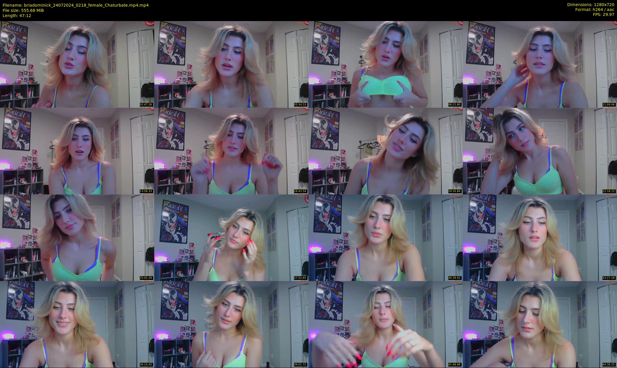 briadominick — 48 minute Chaturbate couple cam show recording, 720p, Jul 24, 2024