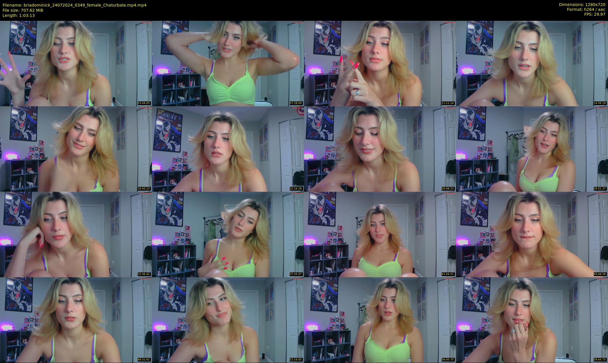briadominick — 64 minute Chaturbate couple cam show recording, 720p, Jul 24, 2024