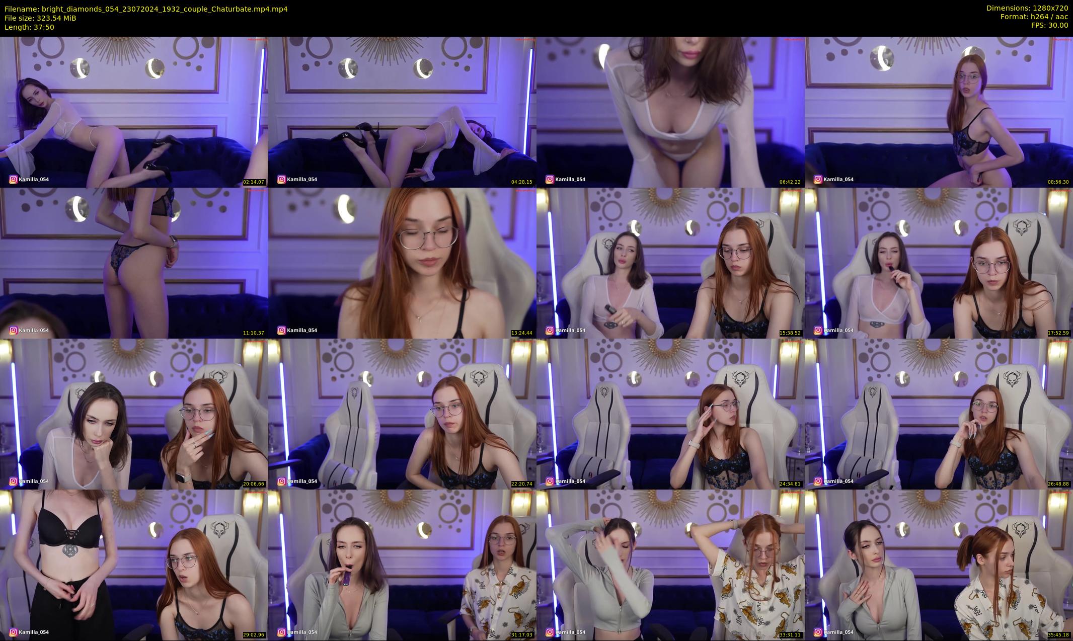 bright_diamonds_054 — 38 minute Chaturbate couple cam show recording, 720p, Jul 23, 2024