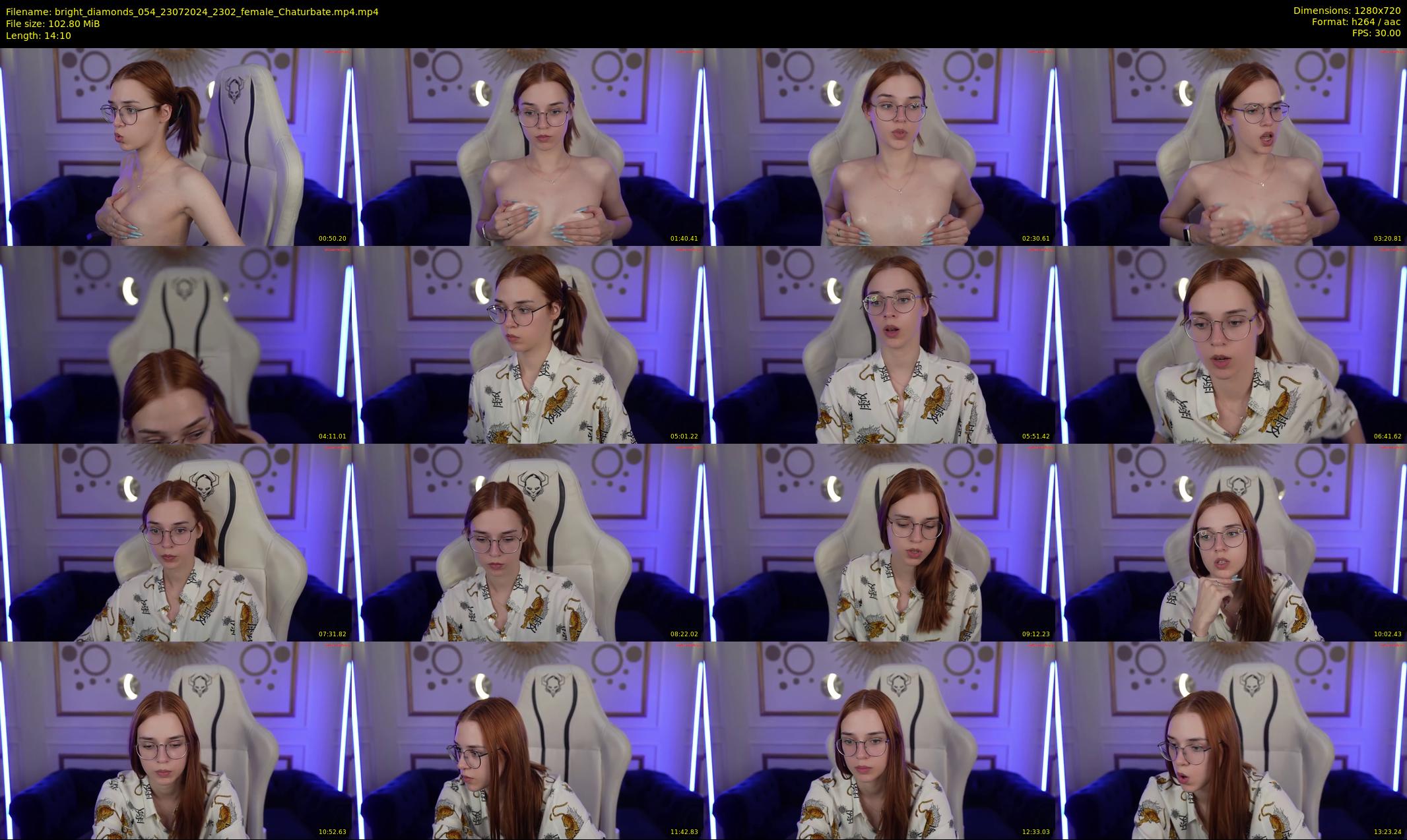 bright_diamonds_054 — 15 minute Chaturbate couple cam show recording, 720p, Jul 23, 2024