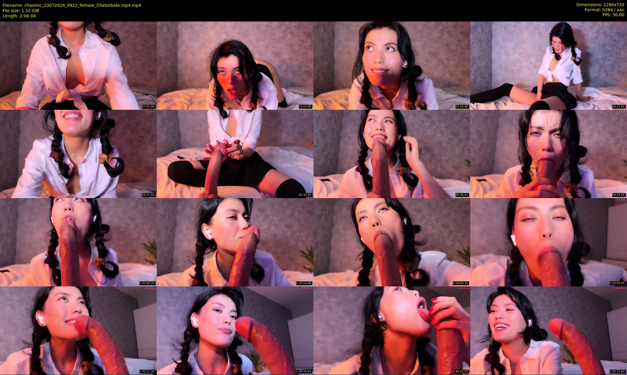 chasmic — 121 minute Chaturbate female cam show recording, 720p, Jul 23, 2024