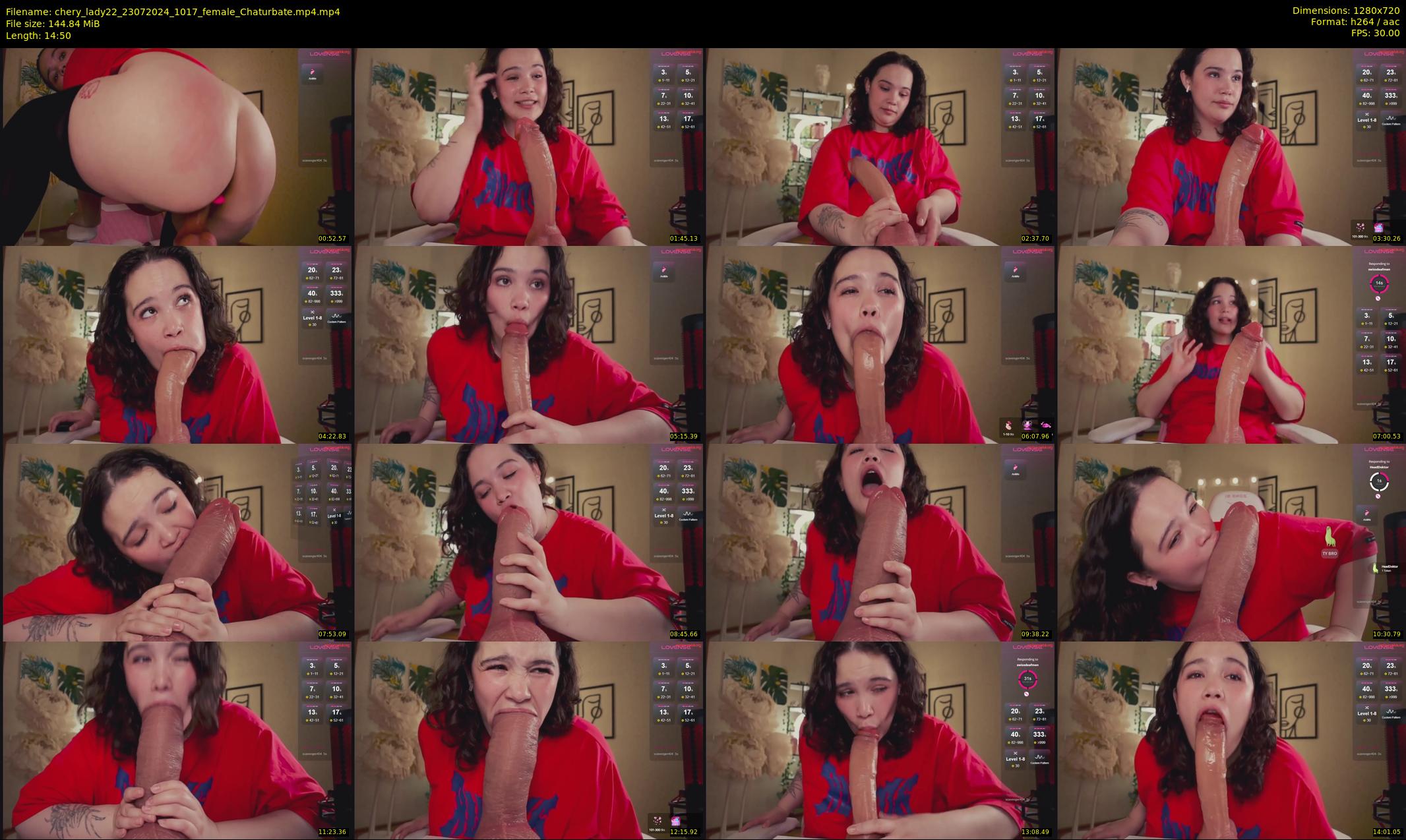 chery_lady22 — 15 minute Chaturbate female cam show recording, 720p, Jul 23, 2024
