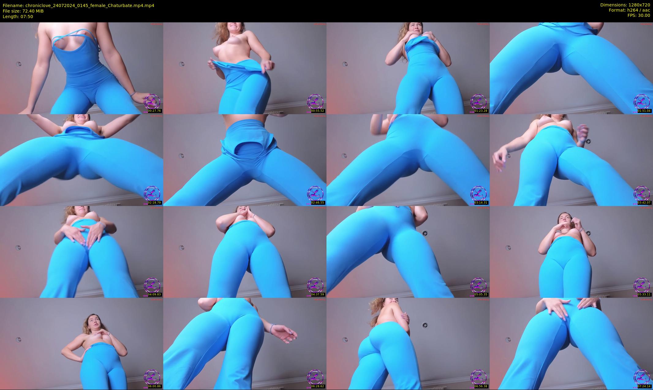 chroniclove — 8 minute Chaturbate female cam show recording, 720p, Jul 24, 2024