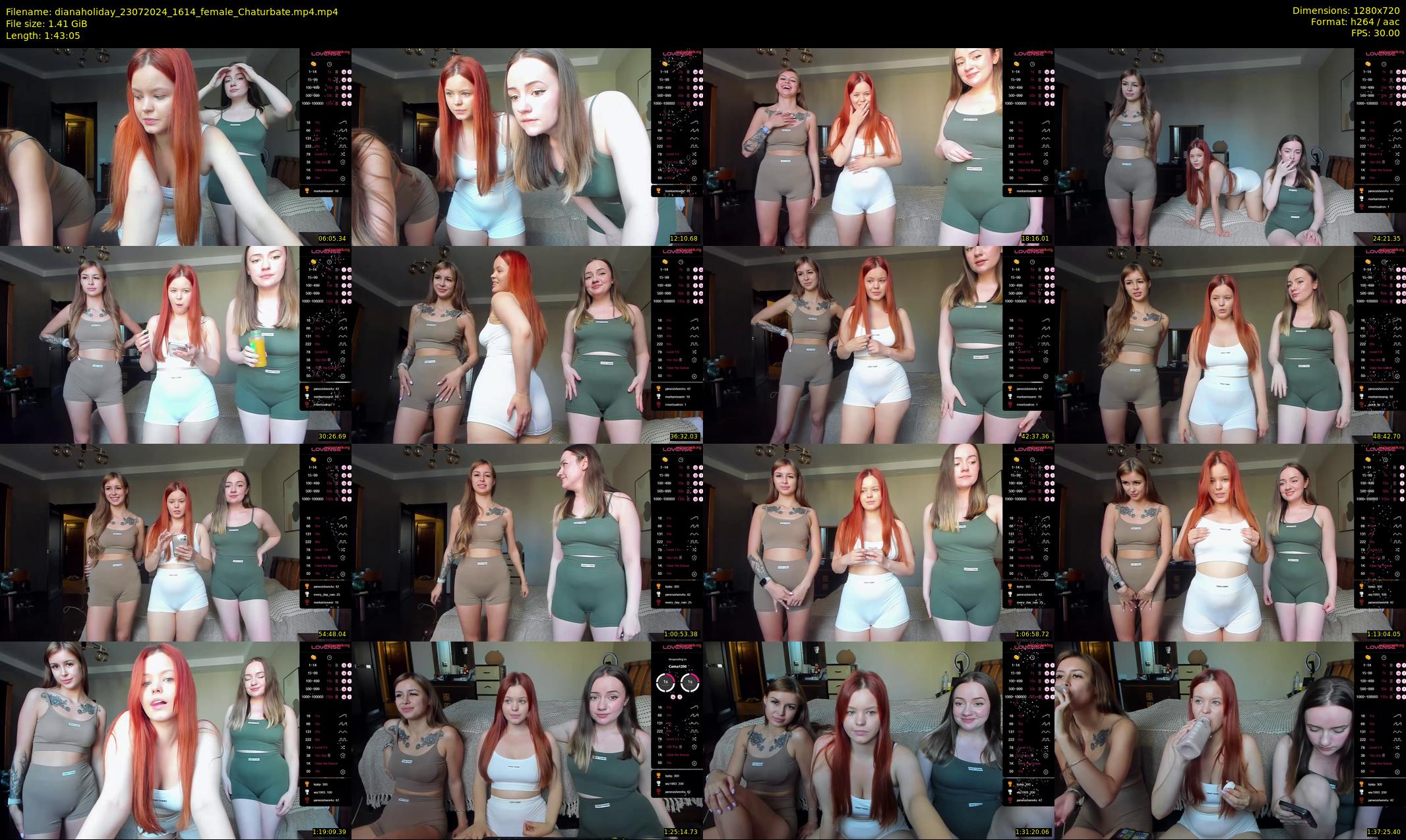 dianaholiday — 104 minute Chaturbate female cam show recording, 720p, Jul 23, 2024