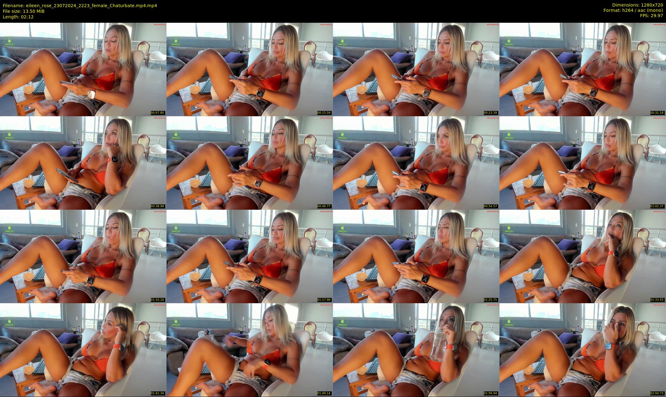 eileen_rose — 3 minute Chaturbate female cam show recording, 720p, Jul 23, 2024