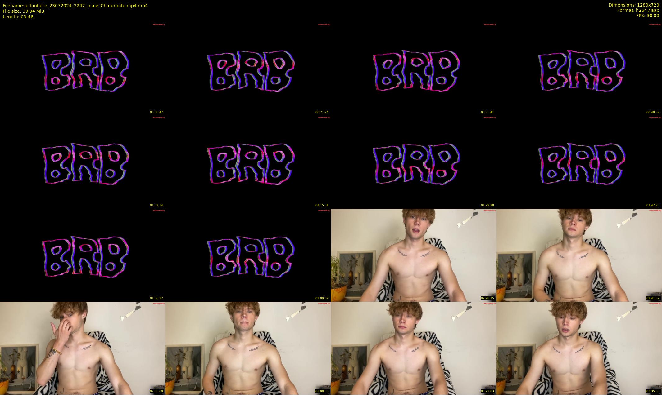 eitanhere — 4 minute Chaturbate male cam show recording, 720p, Jul 23, 2024