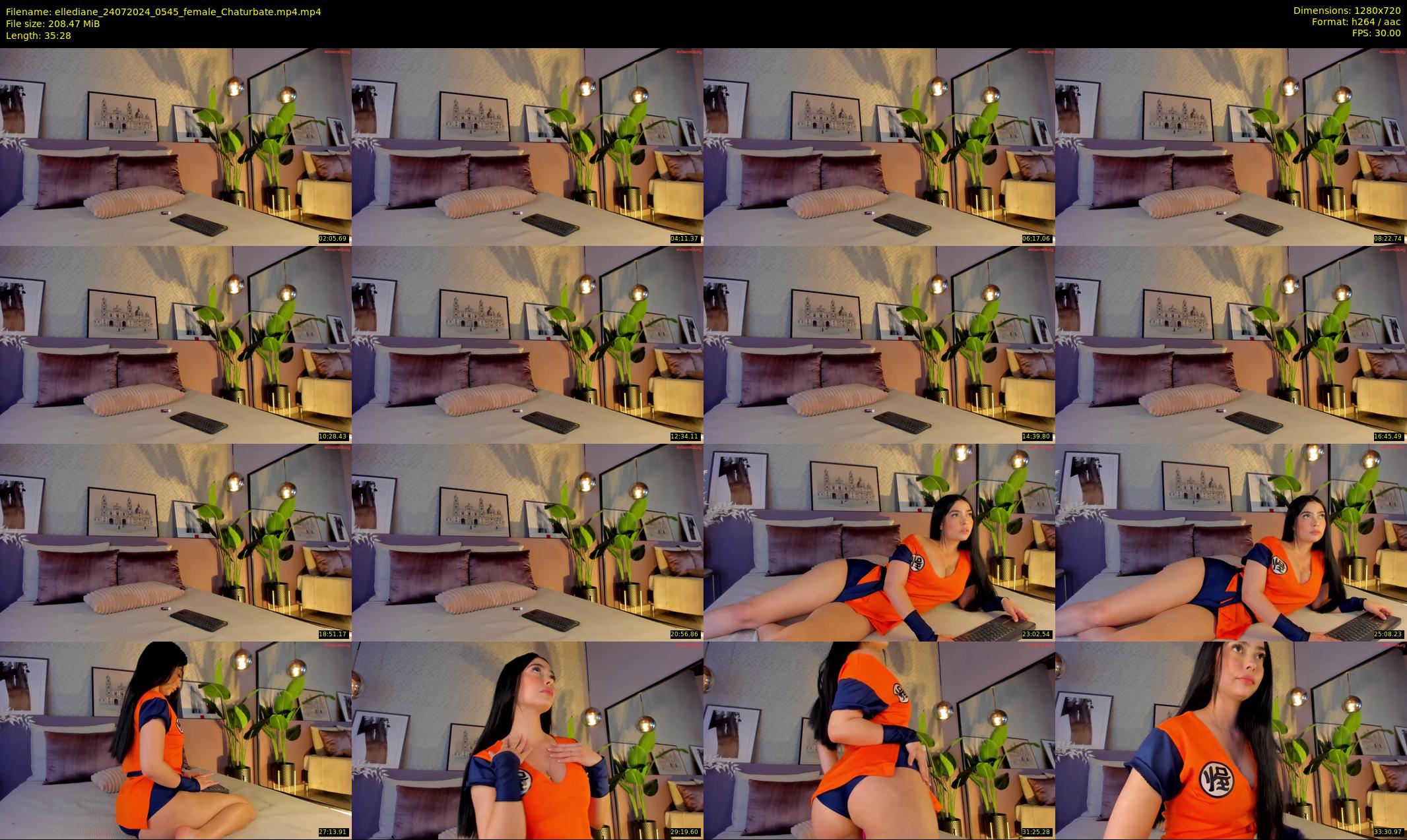 ellediane — 36 minute Chaturbate female cam show recording, 720p, Jul 24, 2024