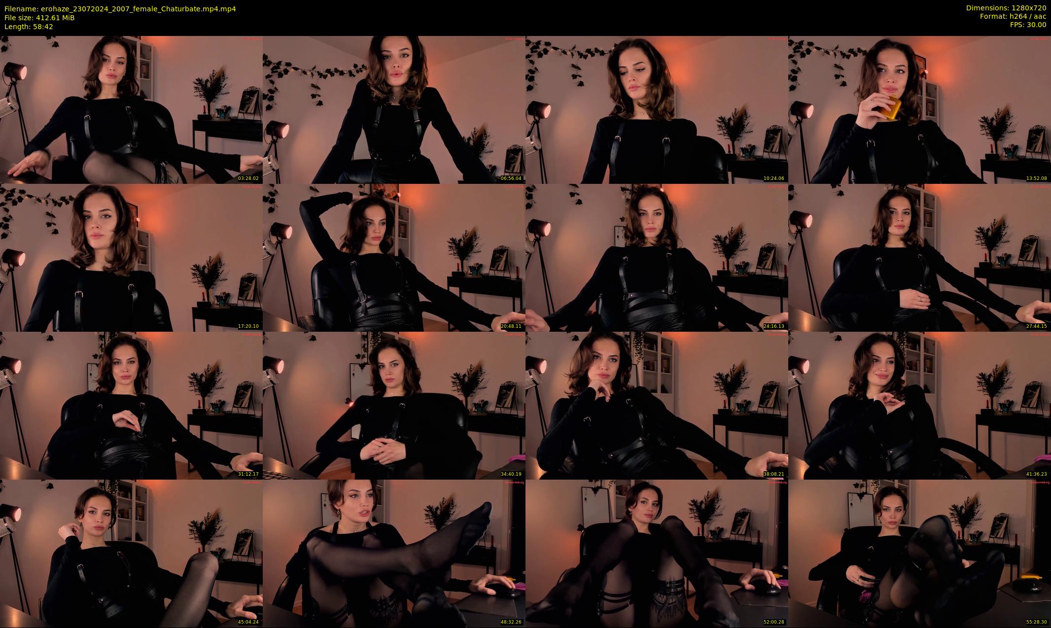 erohaze — 59 minute Chaturbate female cam show recording, 720p, Jul 23, 2024