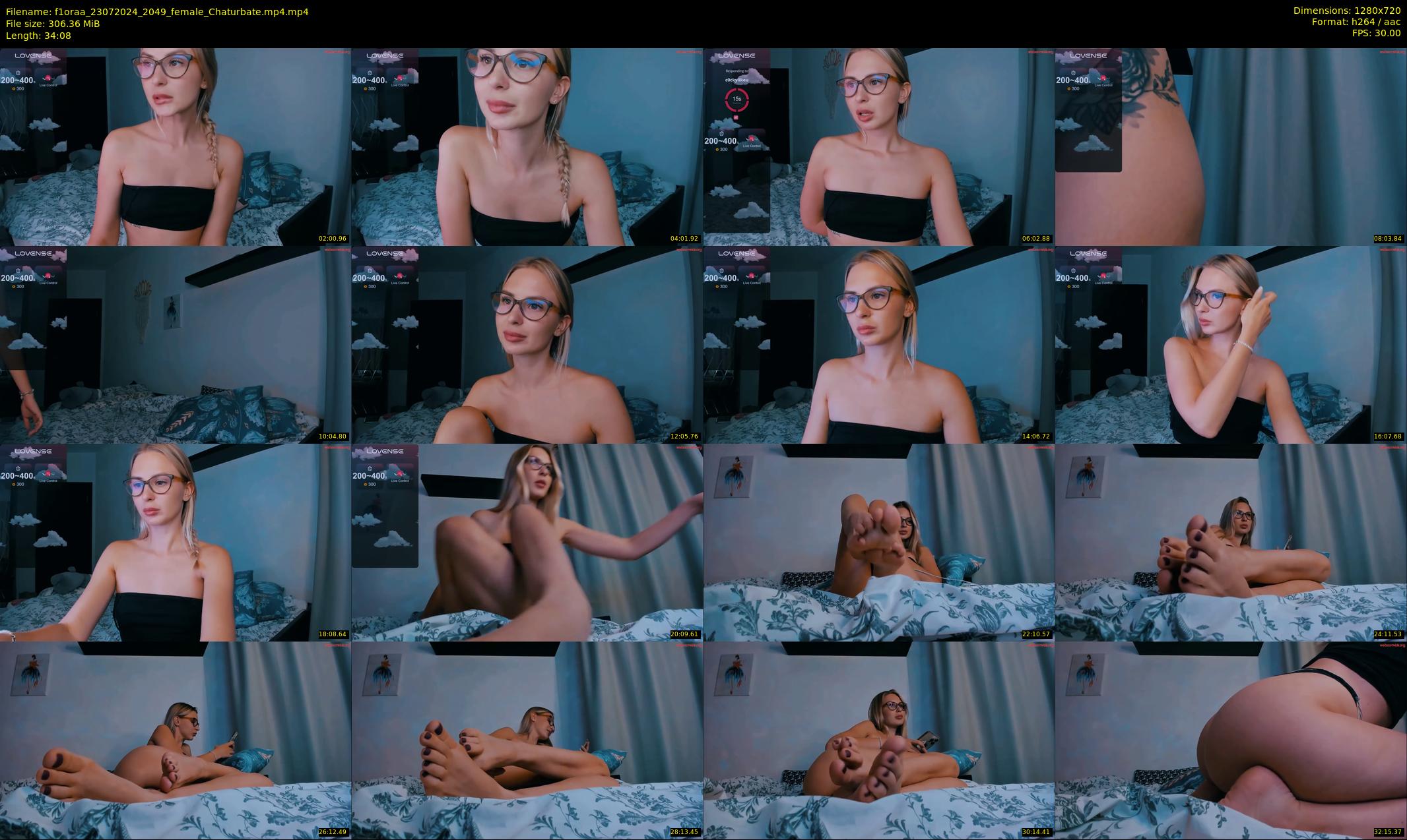 f1oraa — 35 minute Chaturbate female cam show recording, 720p, Jul 23, 2024