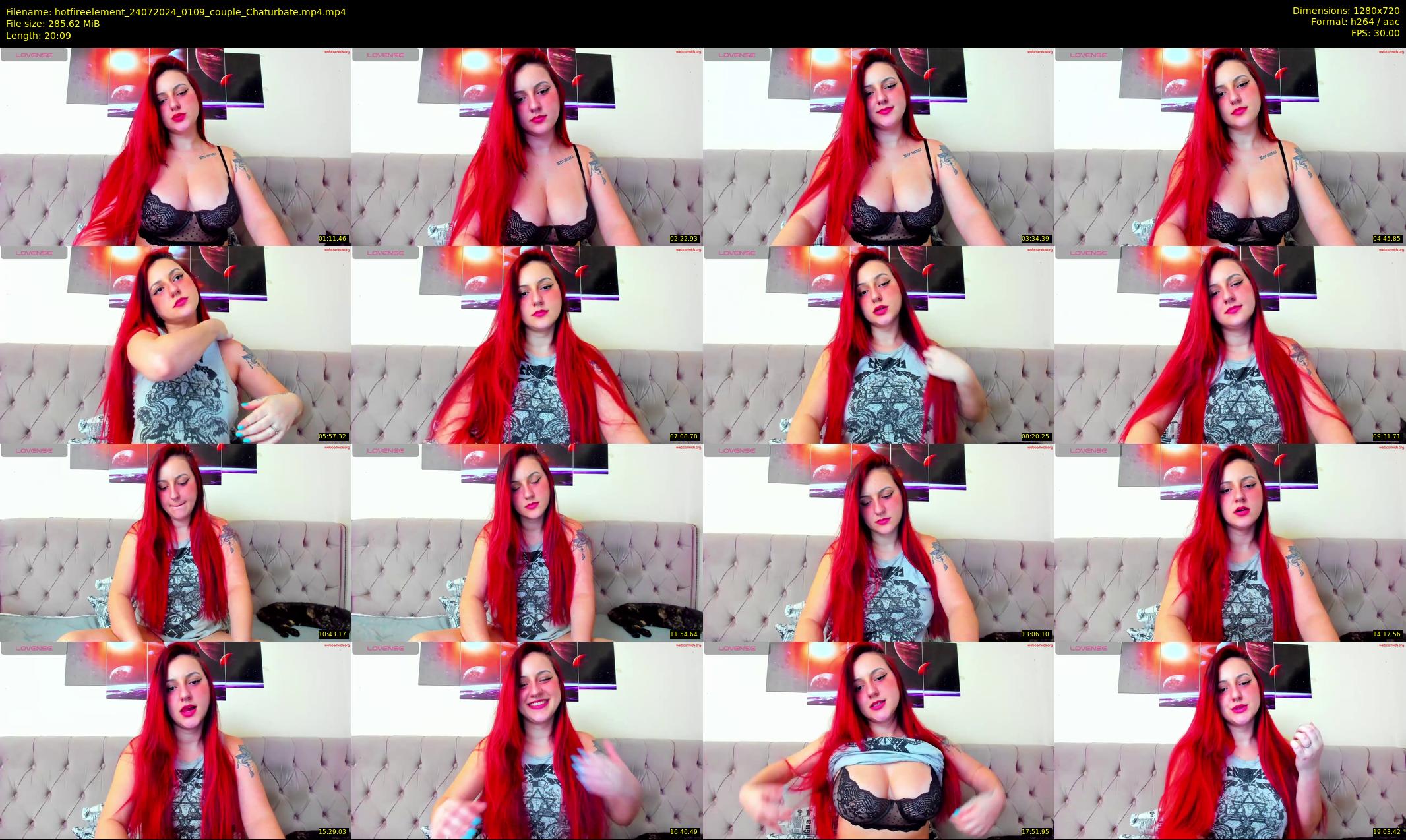 hotfireelement — 21 minute Chaturbate couple cam show recording, 720p, Jul 24, 2024