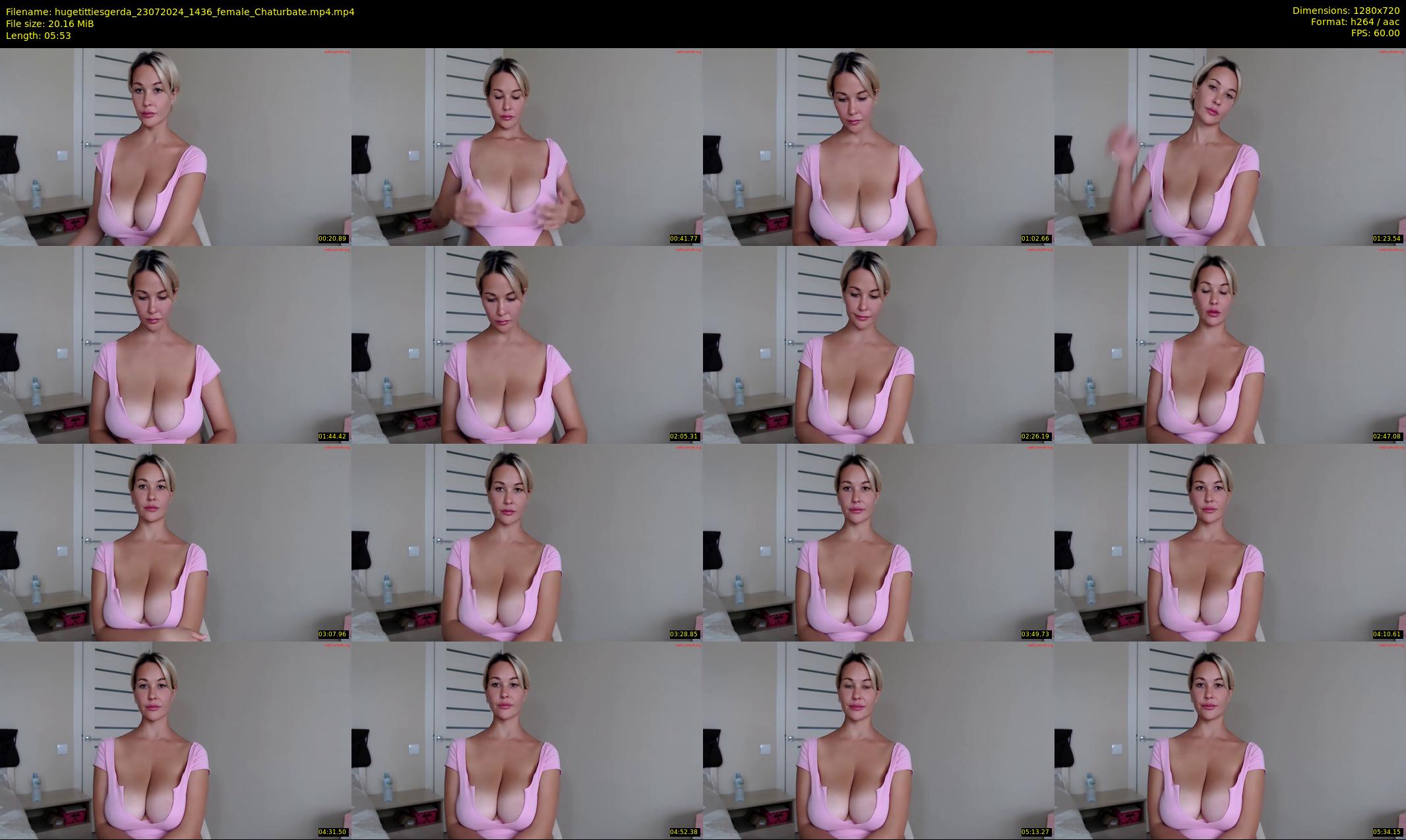 hugetittiesgerda — 6 minute Chaturbate female cam show recording, 720p, Jul 23, 2024