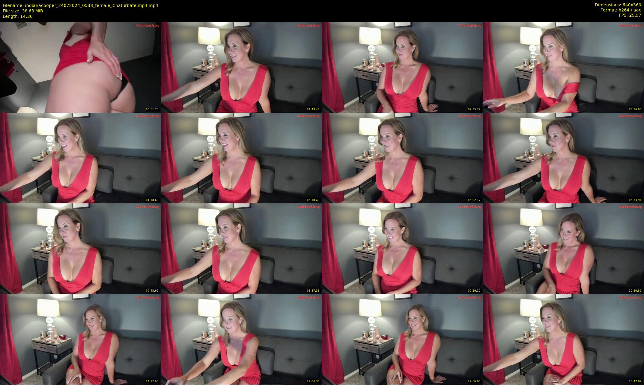 indianacooper — 15 minute Chaturbate female cam show recording, 360p, Jul 24, 2024